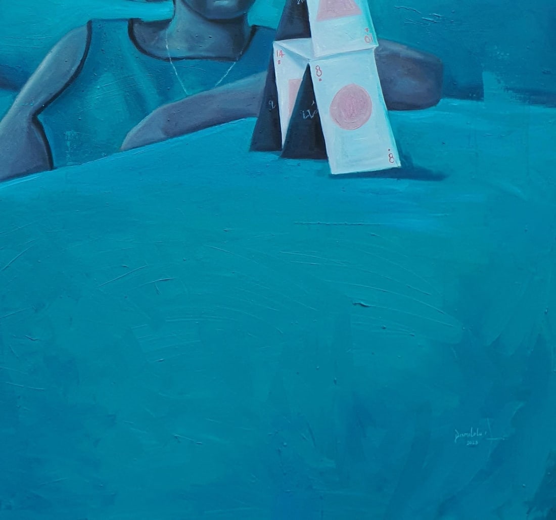 Ajegbomogun Damilola, Bleasure 7 (The Invented Destiny), 2023 - 3
