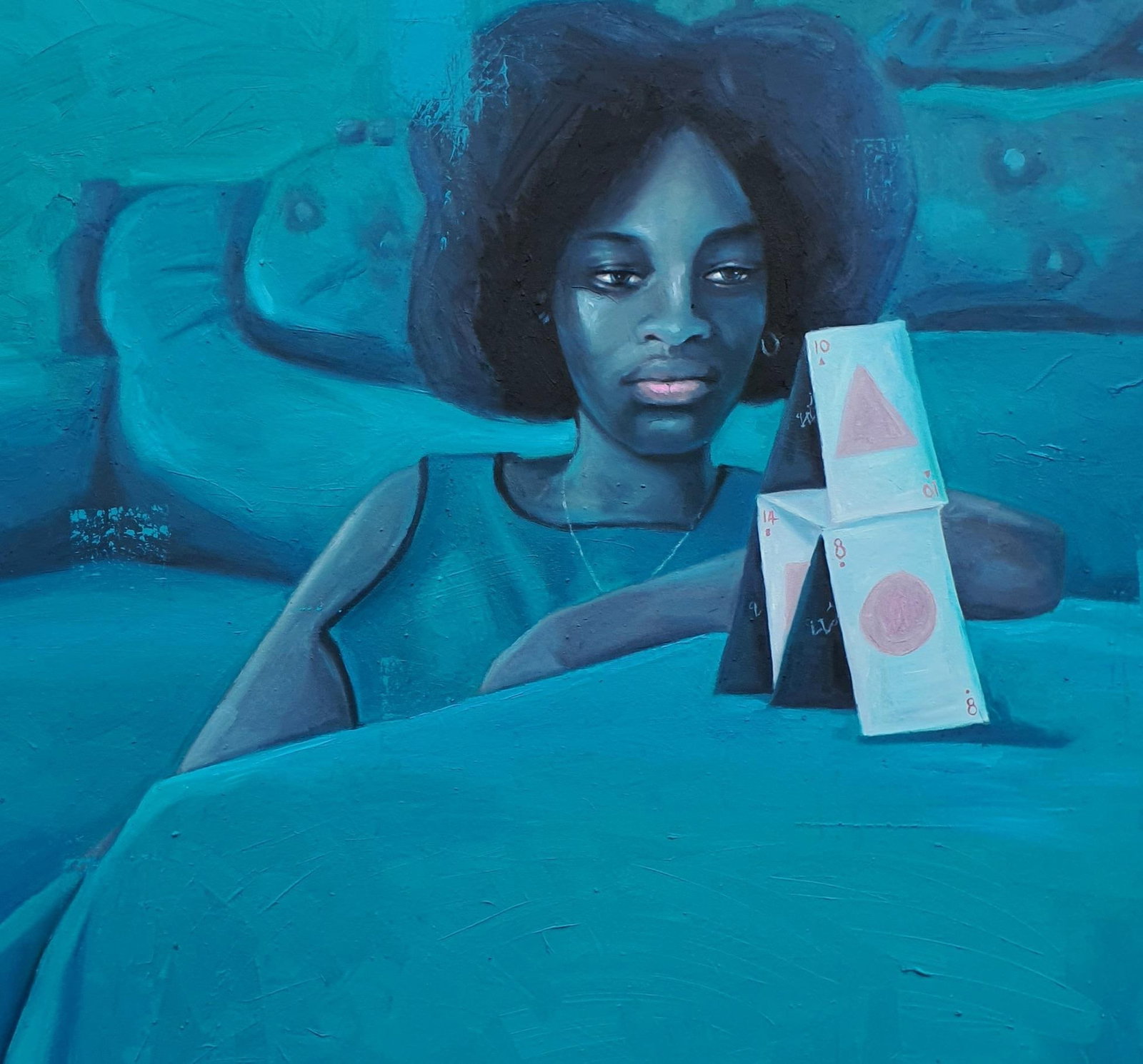 Ajegbomogun Damilola, Bleasure 7 (The Invented Destiny), 2023 - 4