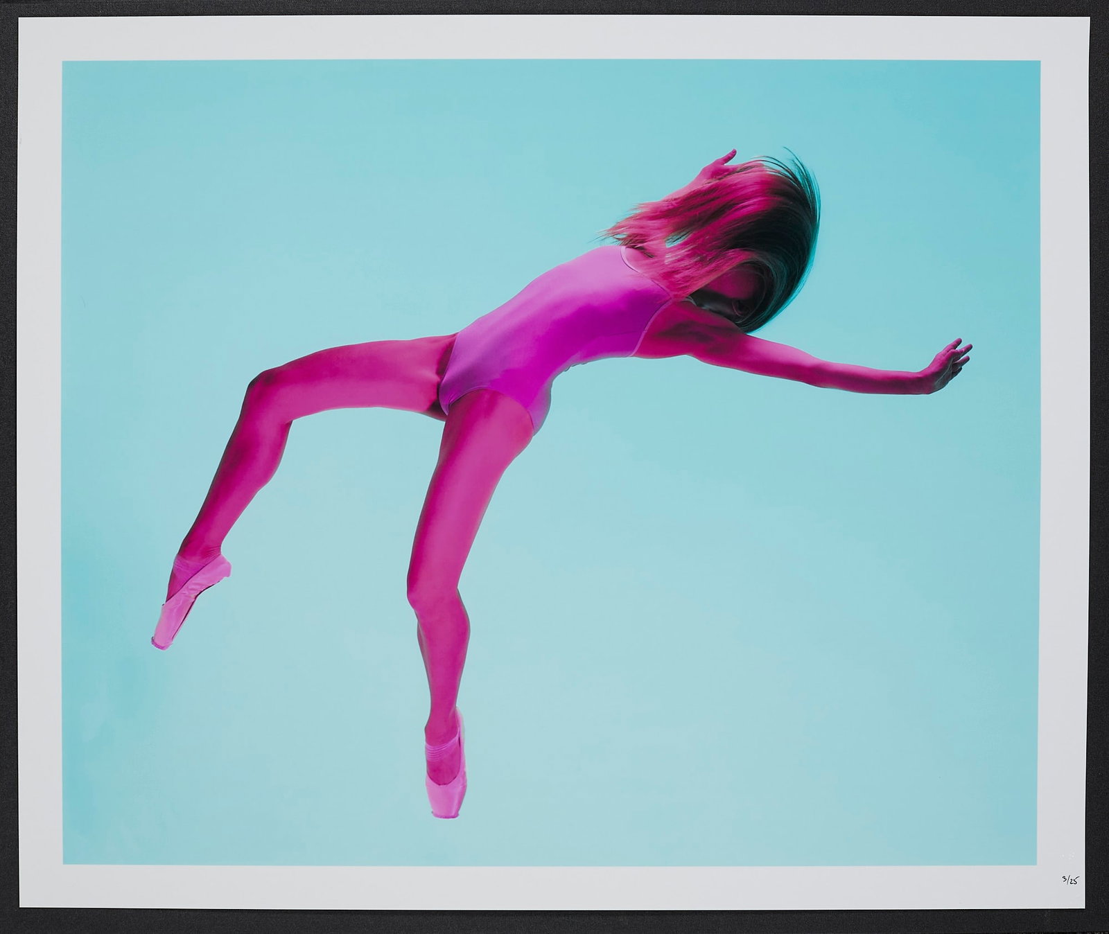 Gravity Drop: Artist: Spiros Politis Title:Gravity Drop Date/Period: 2021 Materials:photography Size:24" x20" Description:"Gravity Drop" (2021)'Loss of space and balance'. Printed 2024.Shot in the artist's studio i