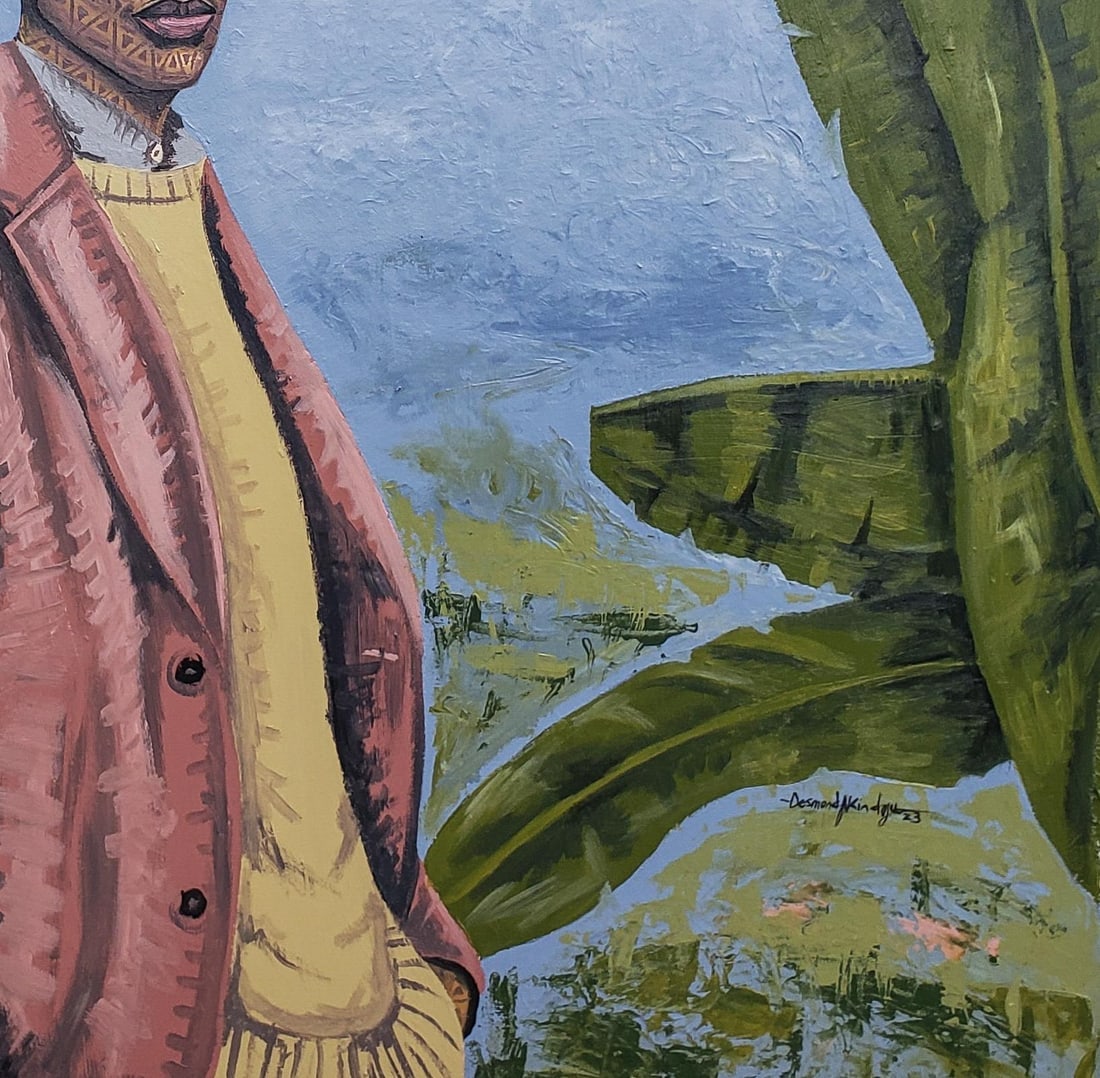 Desmond Akindoju, Framed by Foliage, 2023 - 2