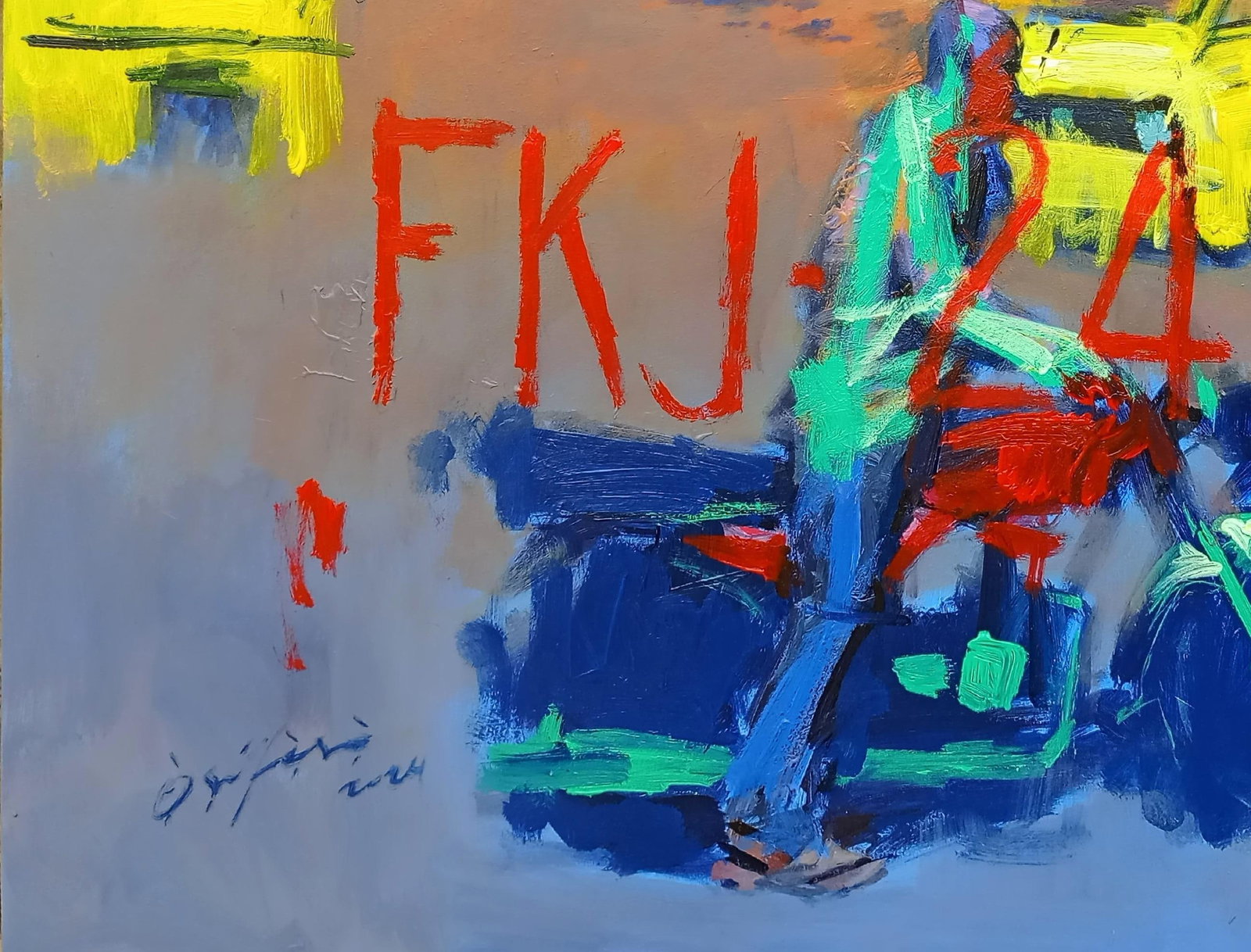 Ezekiel Osifeso, Dump At Dusk, 2024 - 7