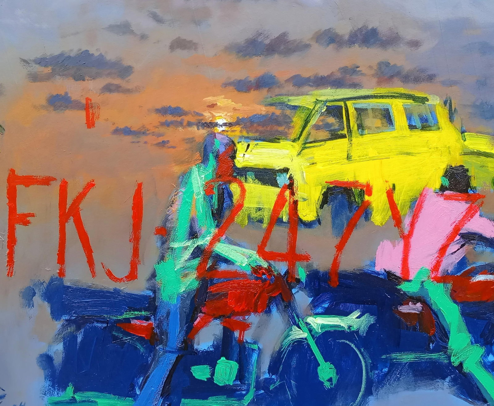 Ezekiel Osifeso, Dump At Dusk, 2024 - 9