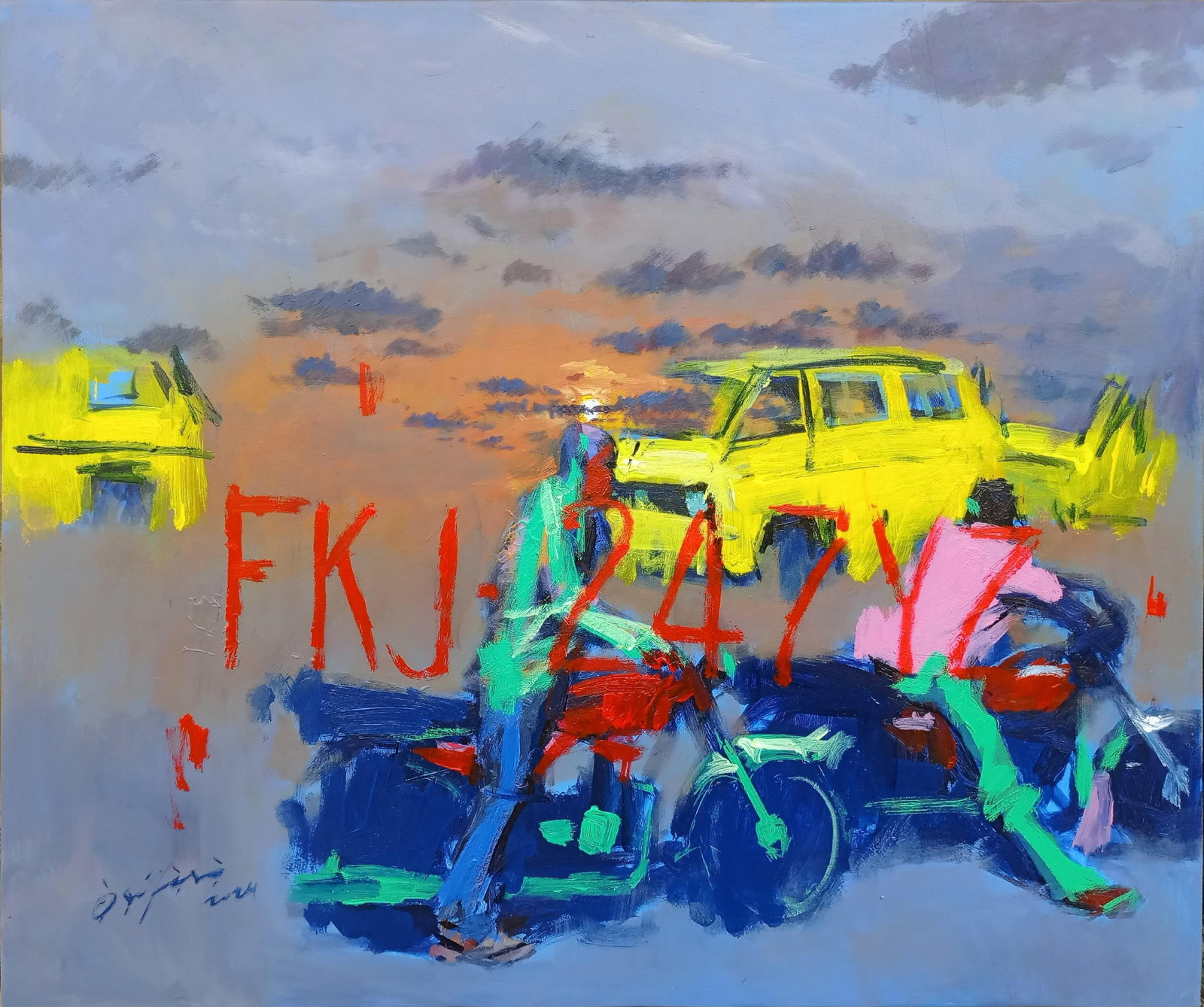 Ezekiel Osifeso, Dump At Dusk, 2024 - 4