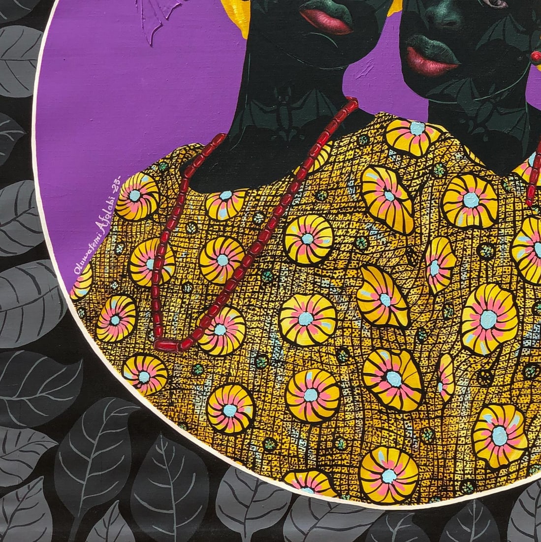 Oluwafemi Afolabi, Sisters in Yellow 1, 2023 - 2