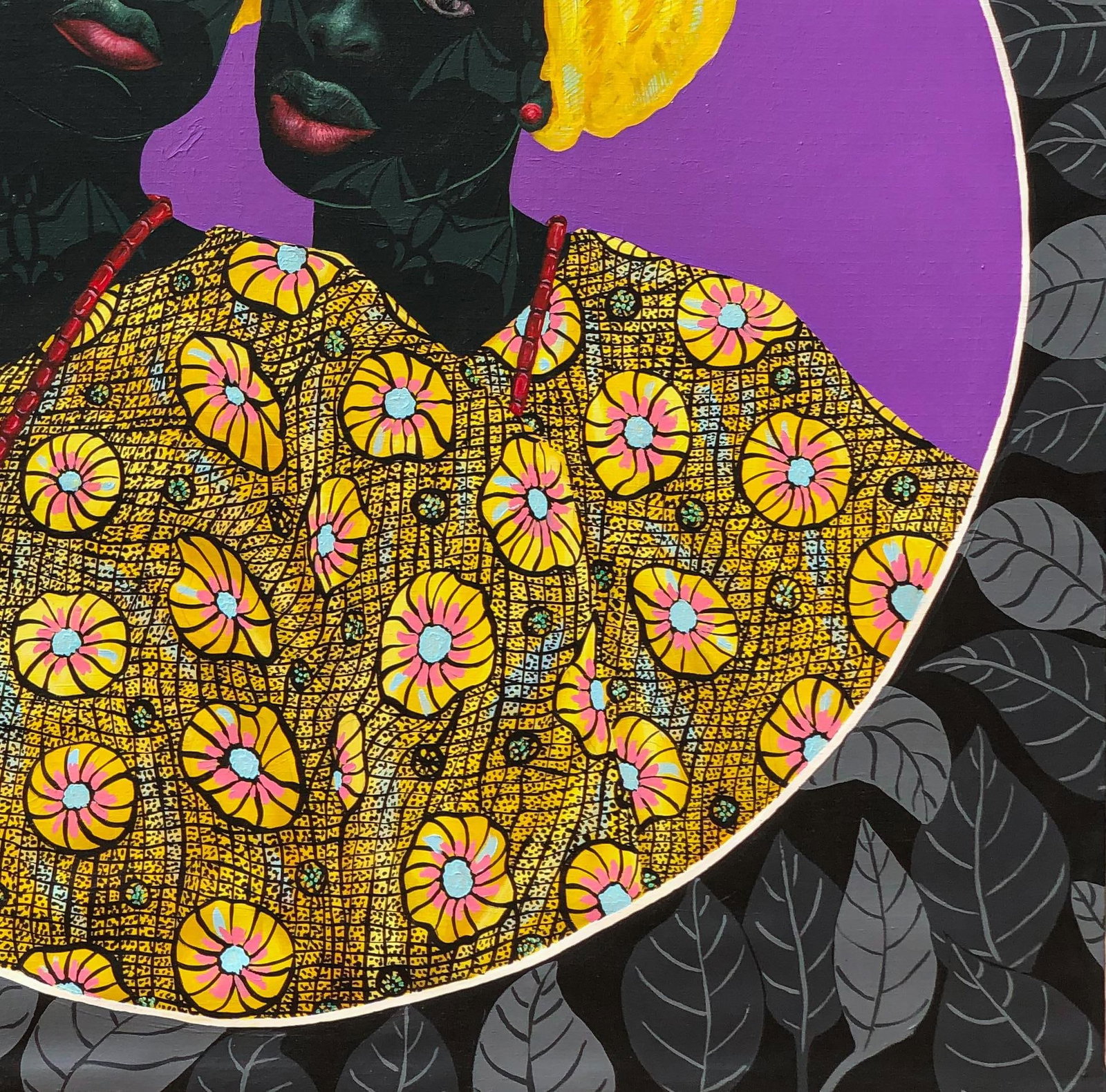 Oluwafemi Afolabi, Sisters in Yellow 1, 2023 - 3