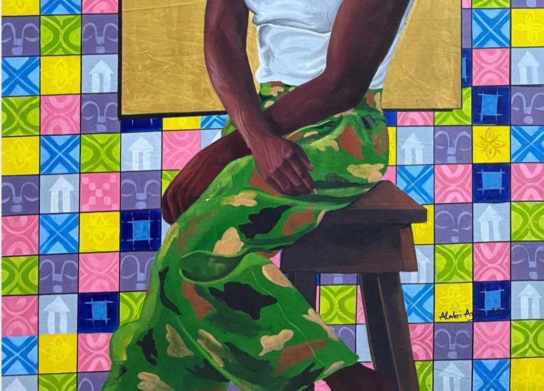 Alabi Azeez, Frail Soldier, 2024 - 3