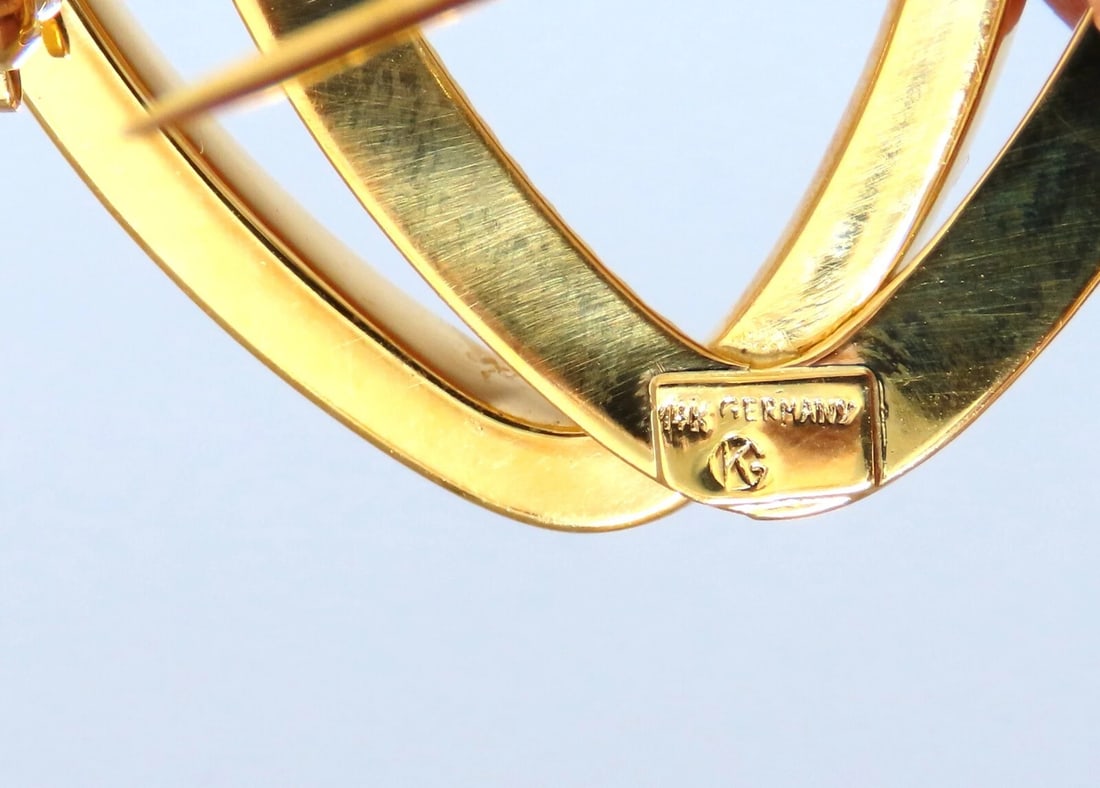 Double Triangle Pin 14kt** - 3