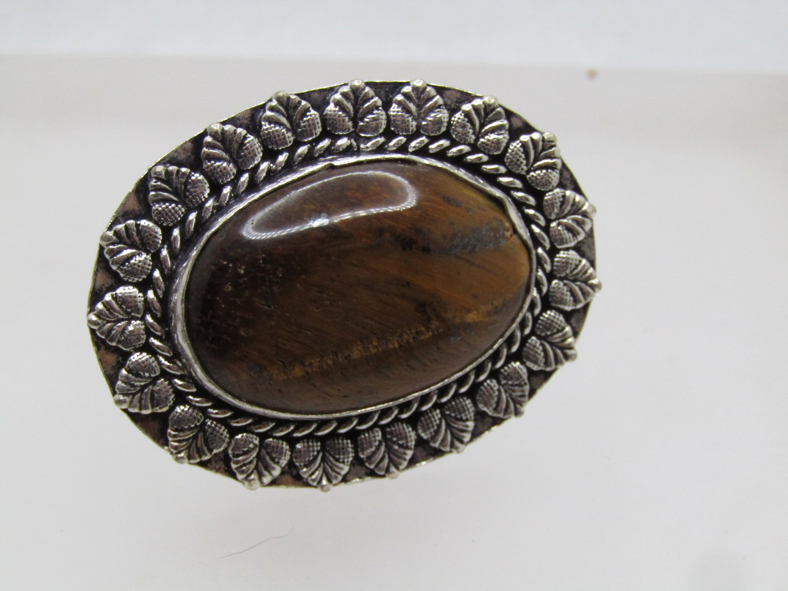 Southwestern Tiger's Eye Ring, Sz. 7, 2000's, Statement - 3