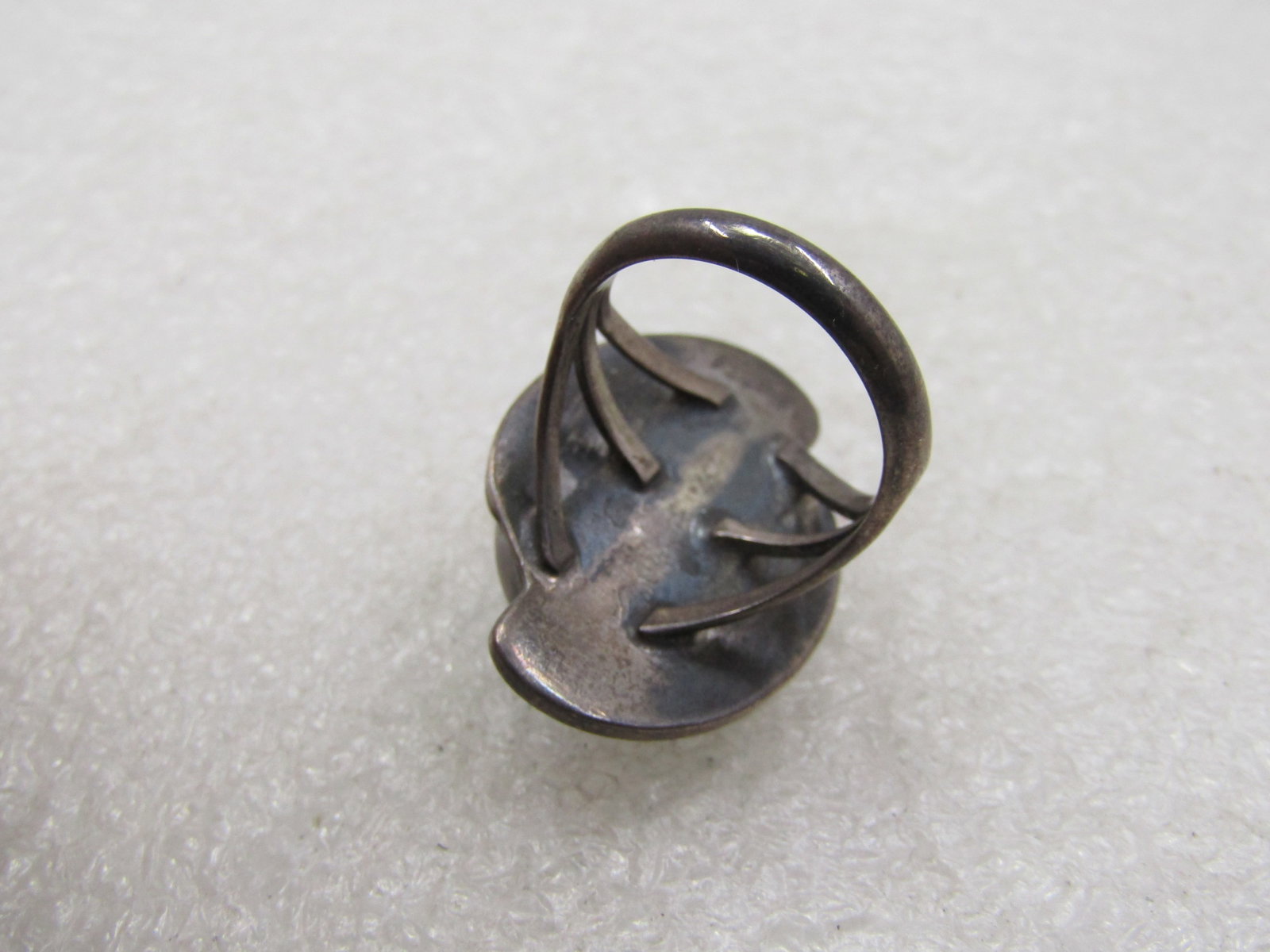 Vintage Sterling Turquiose Blue Southwestern ring, Sz. 5.5 - 6