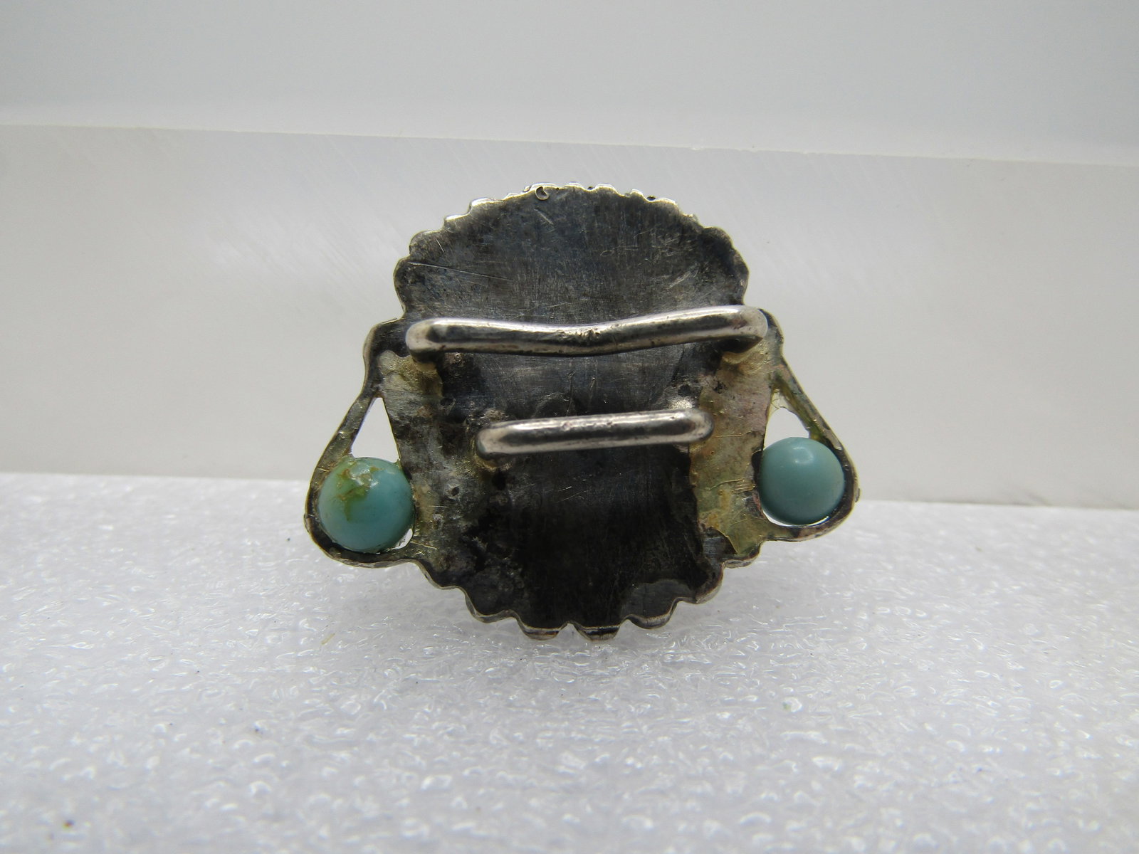 Vintage Sterling Zuni Sunface Slide/Buckle, 1960's-1970's - 5