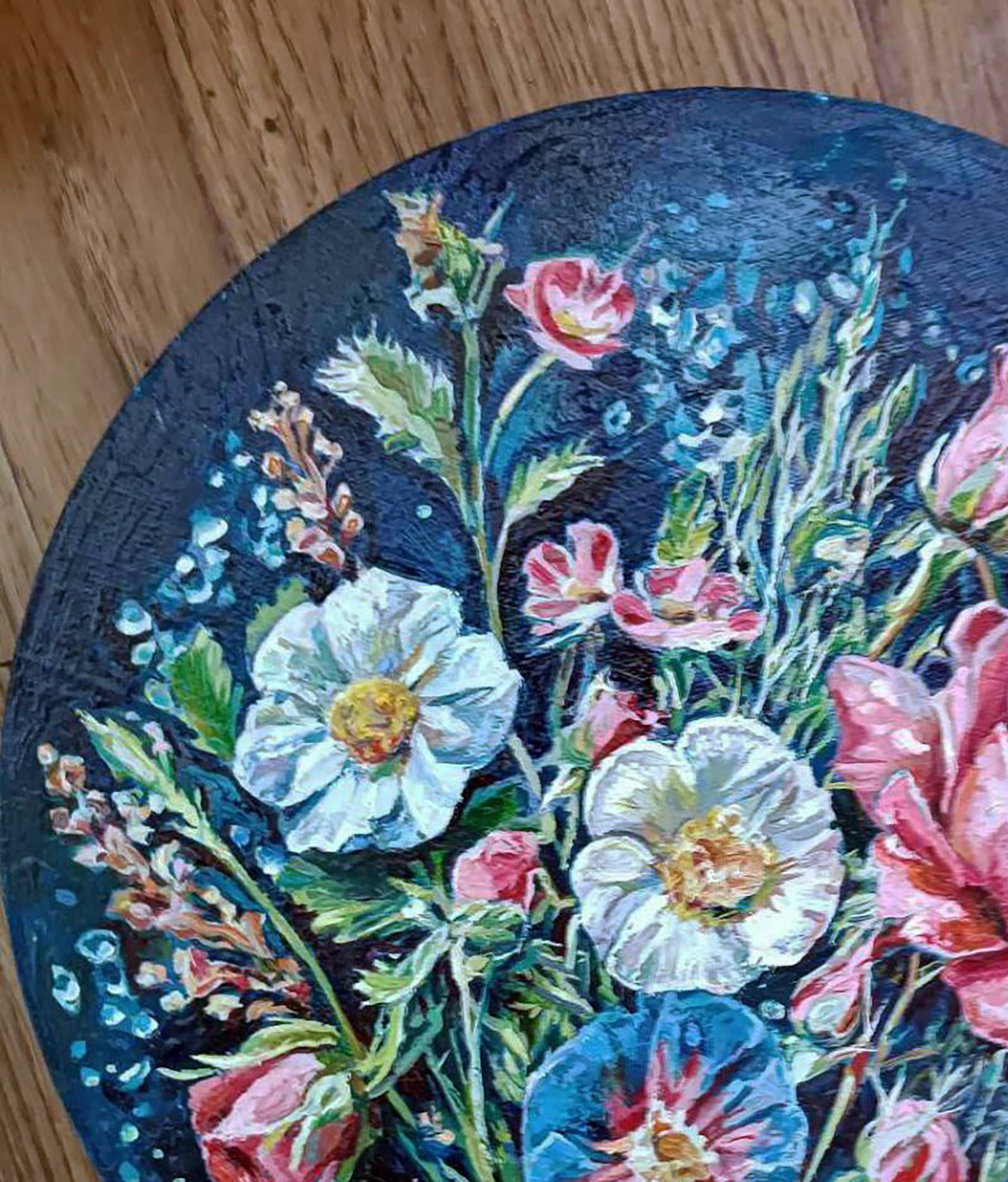 Oil painting A bouquet from the garden Elena Yurko - 2