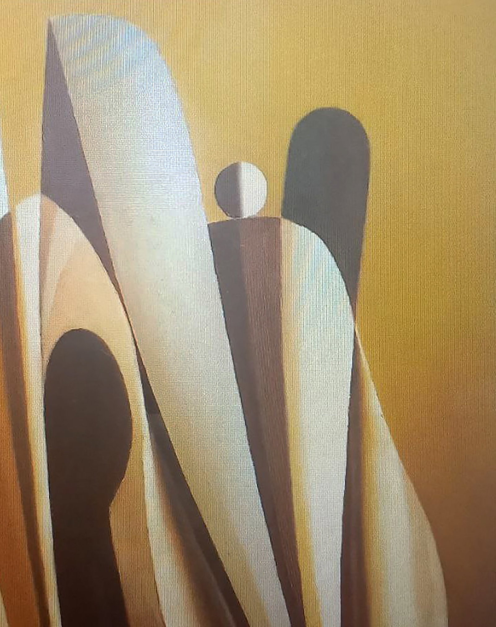 Oil painting Yellow sculpture Alexander Strashevich - 3