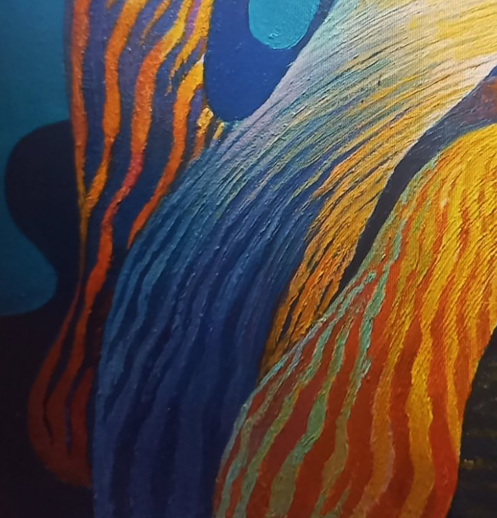 Oil painting Under the water Alexander Strashevich - 4