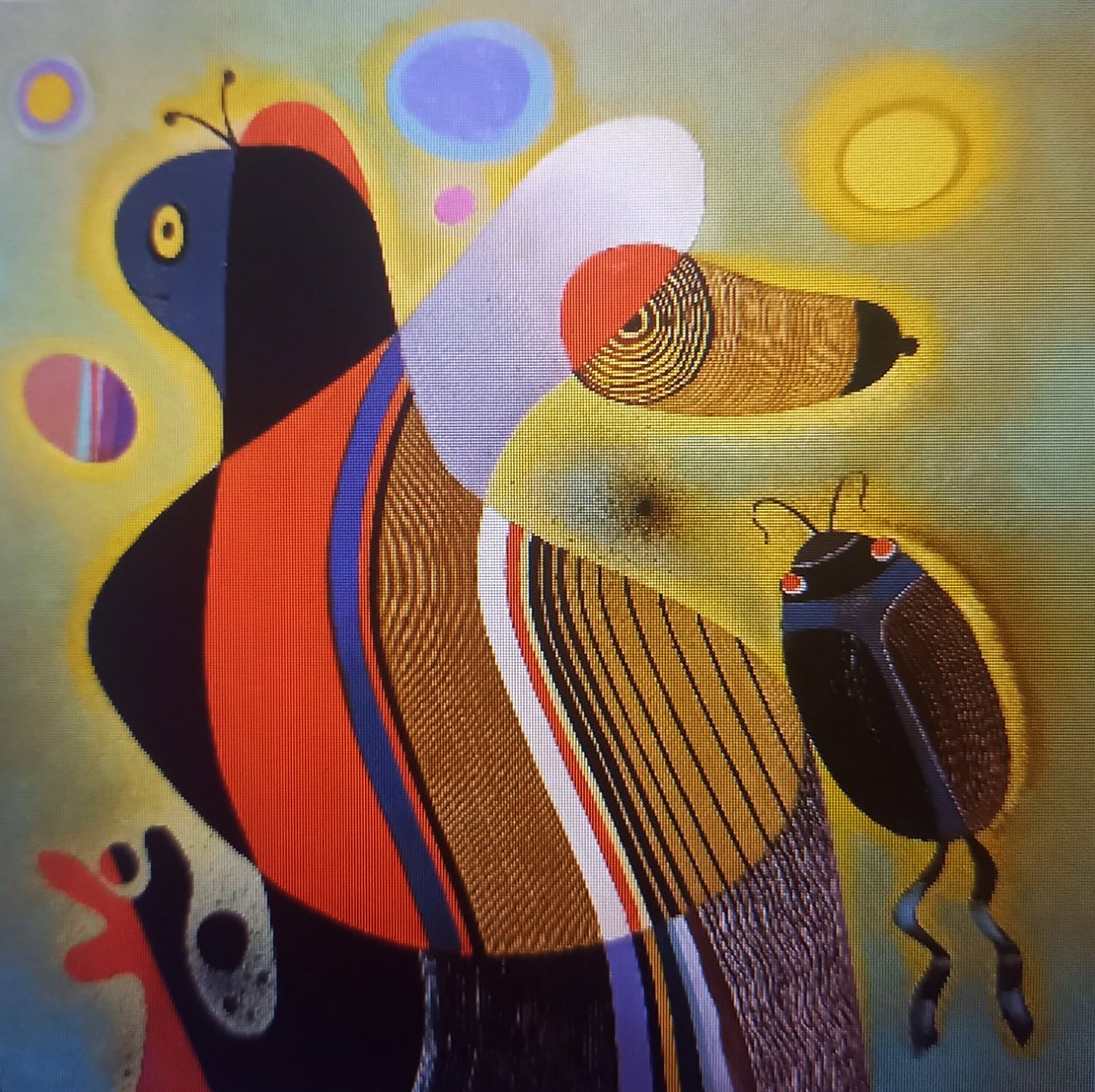 Oil painting Snail Alexander Strashevich: Title: Oil painting Snail Alexander Strashevich Description: 71STRASH Painter: Alexander Strashevich Size: 60x60 cm/23.62x23.62 inches Components: oil, cardboard Original painting CONDITION: excellent