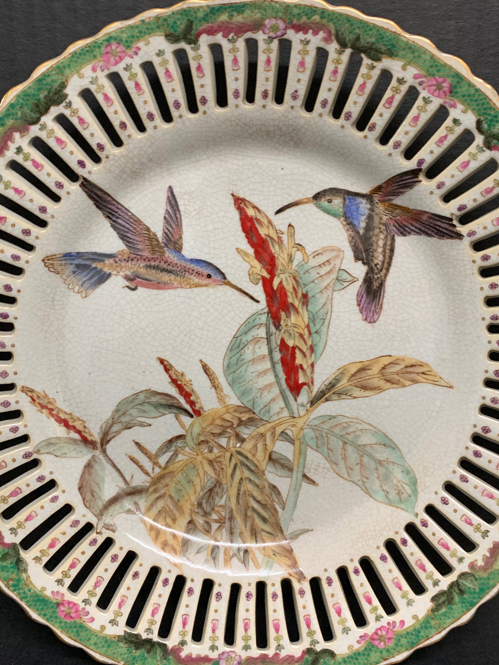 Decorative Porcelain Plate - 5