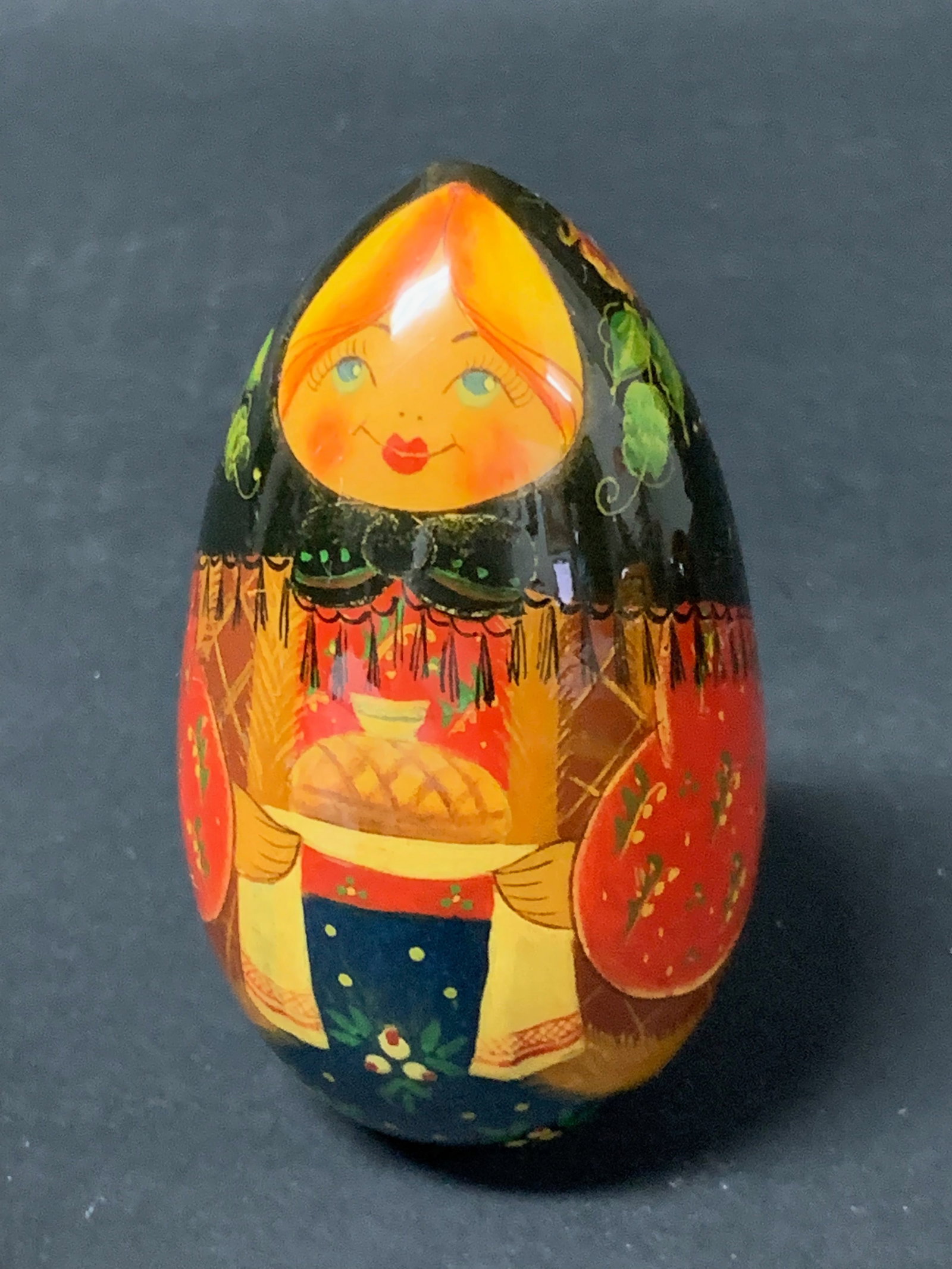Russian Eastern Wooden Egg - 3