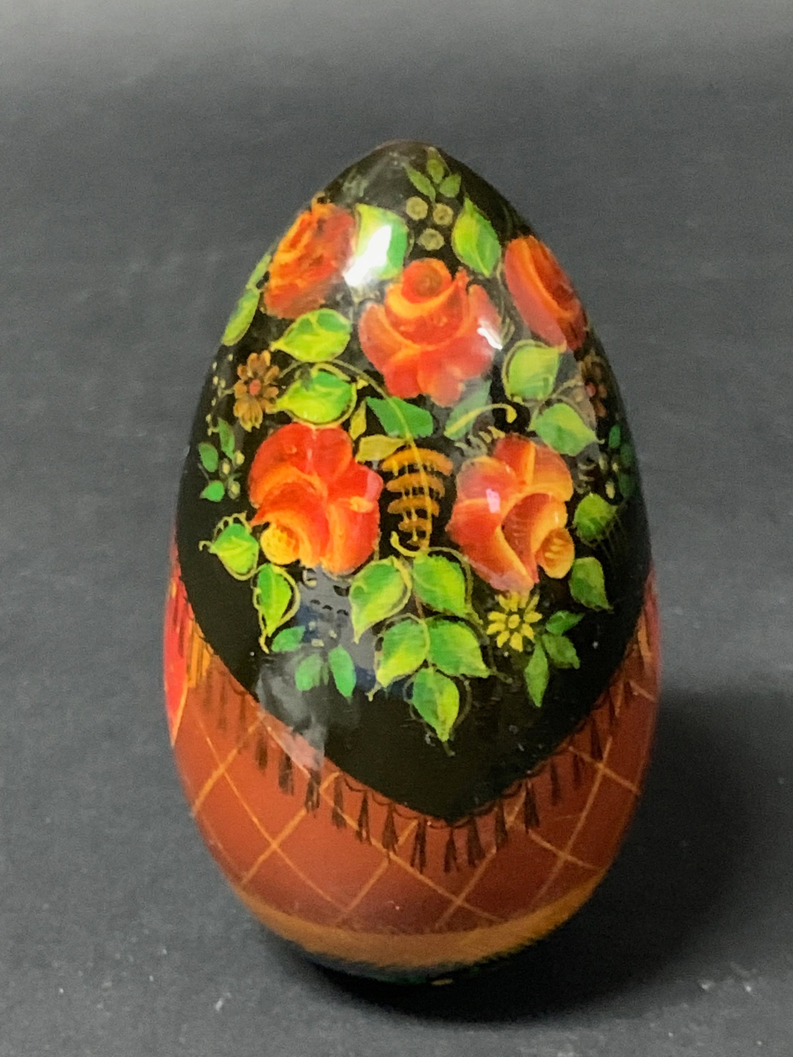 Russian Eastern Wooden Egg - 6