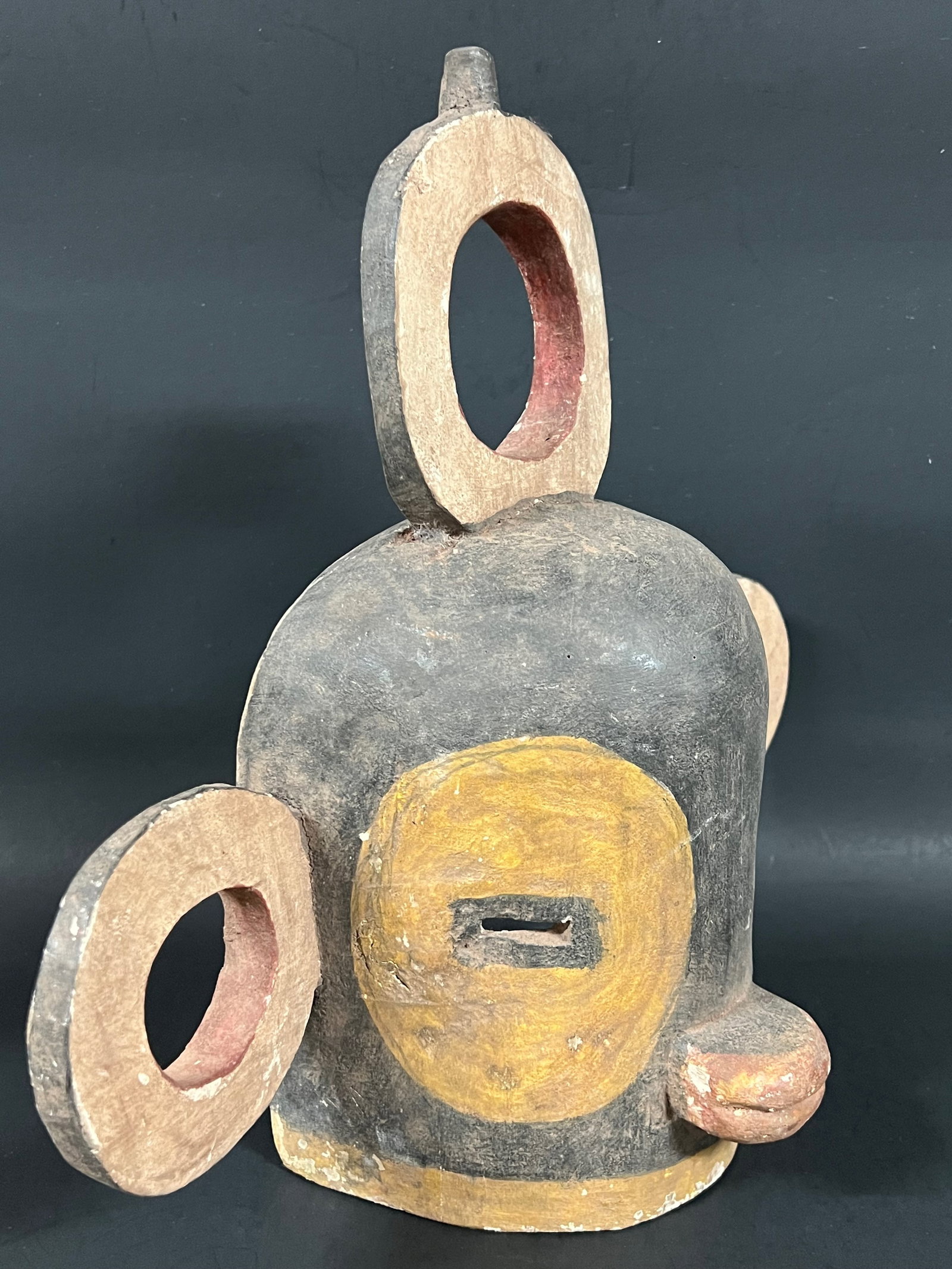 Carved Wood Kachina Mask - 4