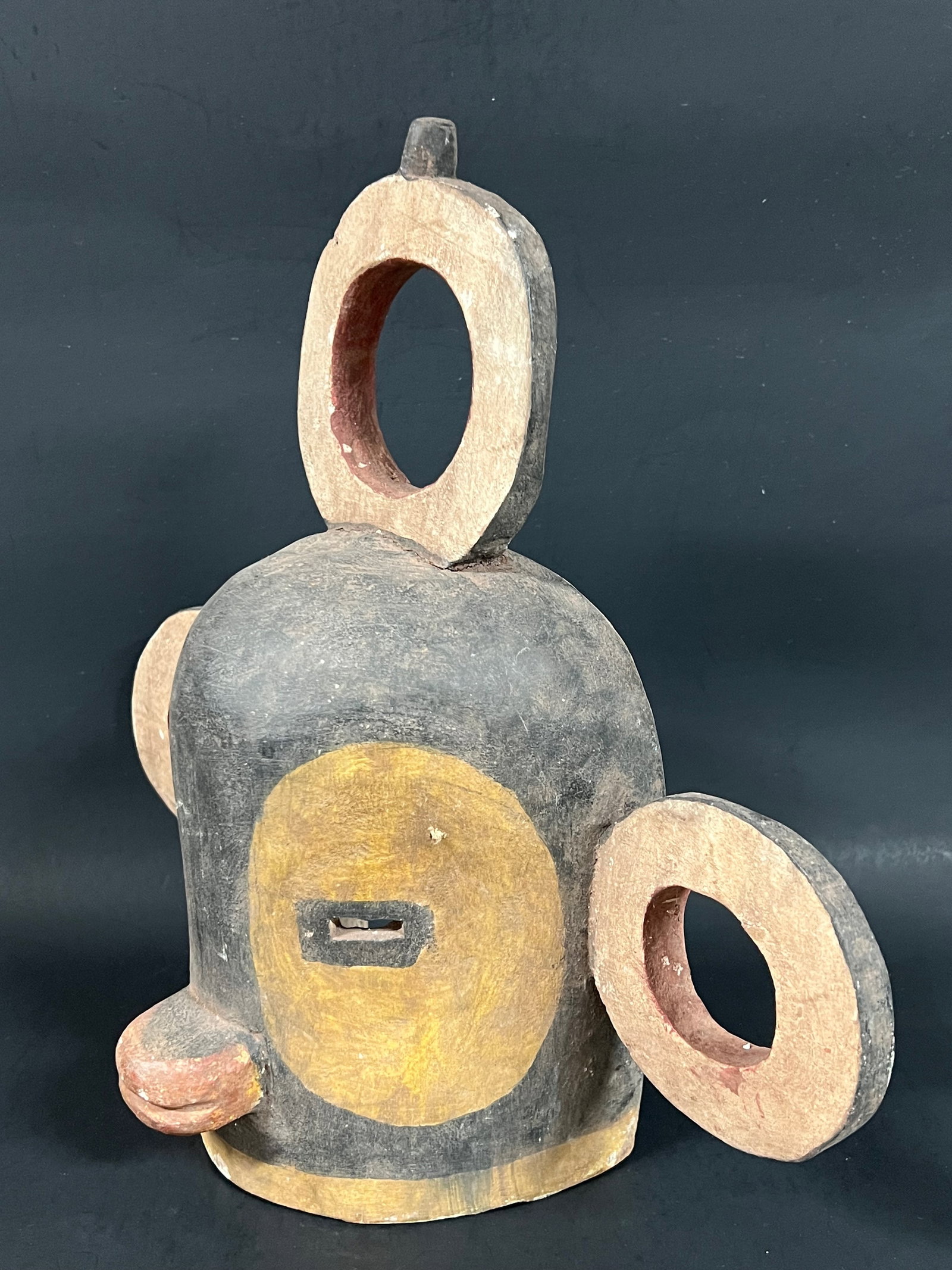 Carved Wood Kachina Mask - 6