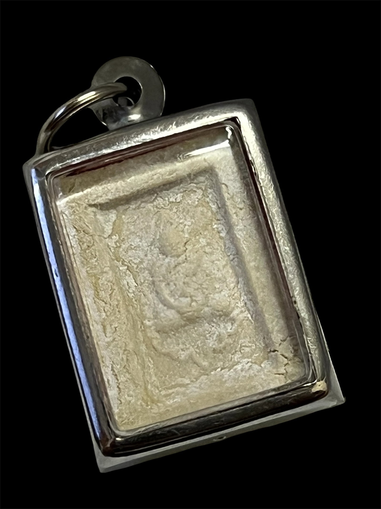 Southeast Asian Clay Buddha Amulet Pendant - 3