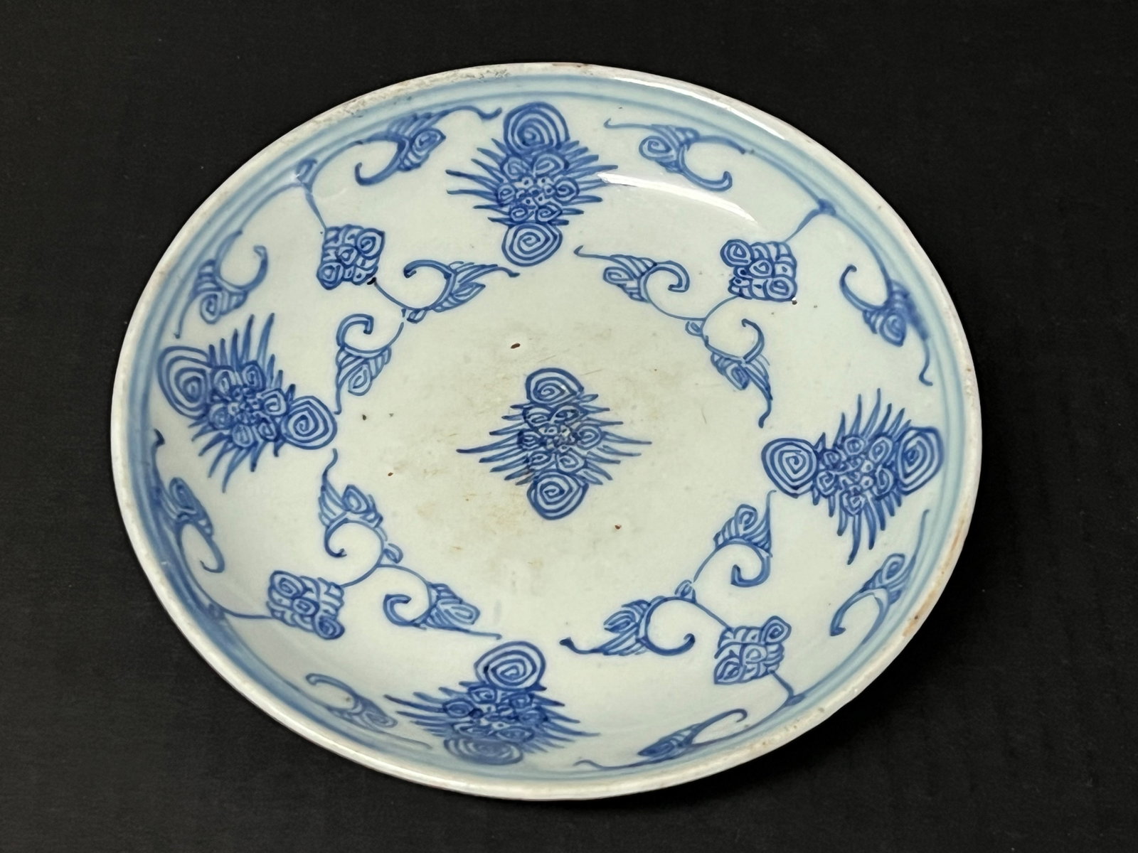 Chinese Art Porcelain Blue and White Plate - 4