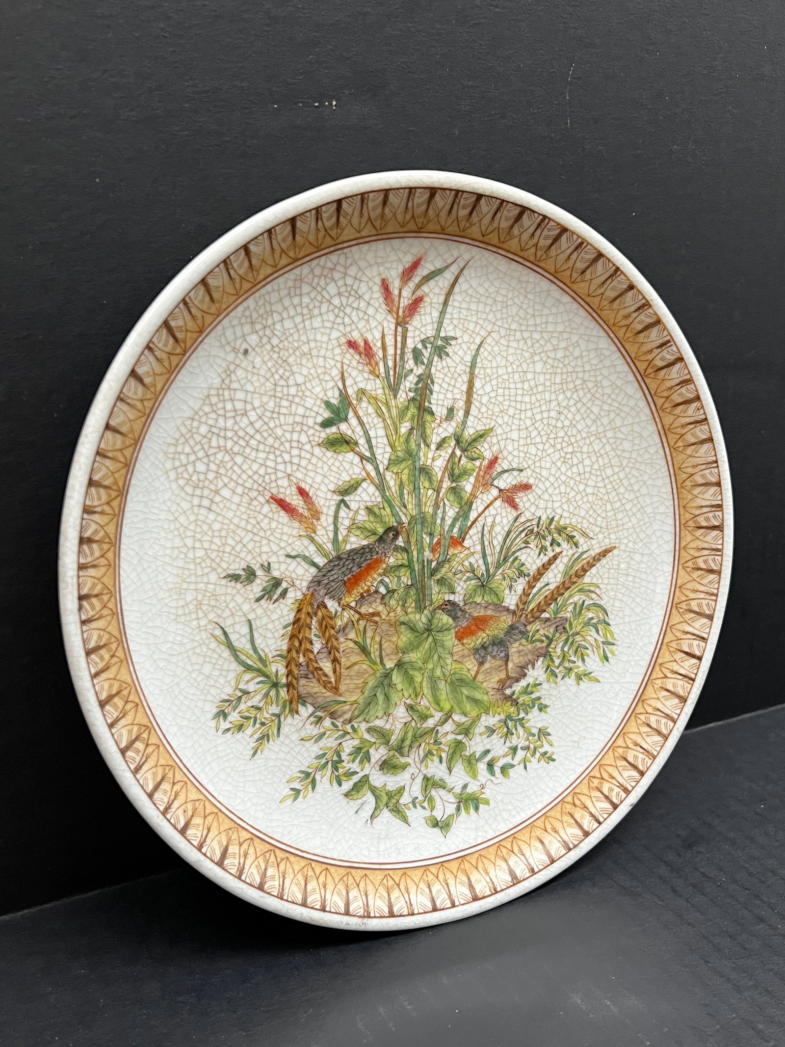 Decorative Porcelain Plate - 4
