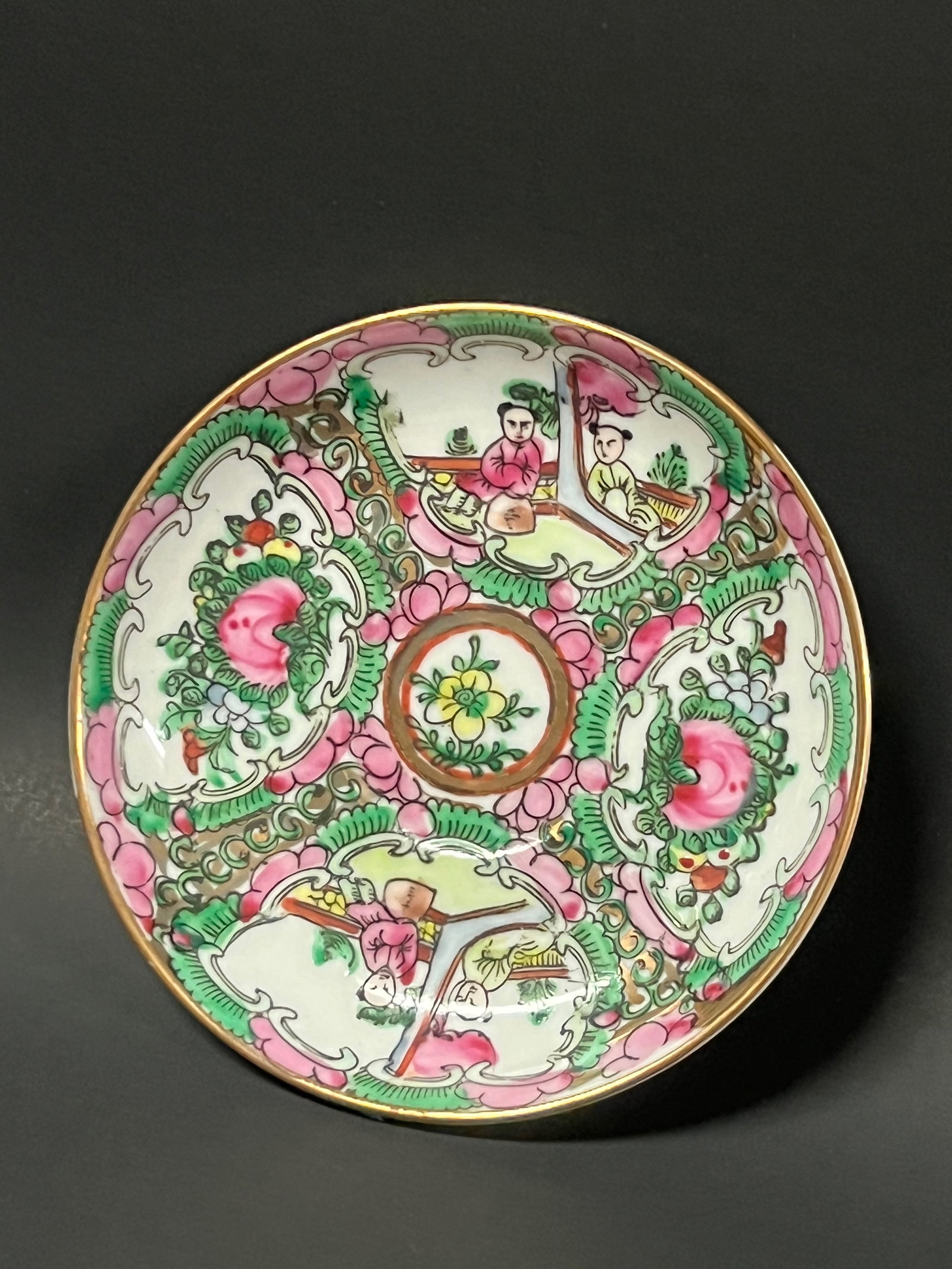 Chinese Art Porcelain Plate - 3