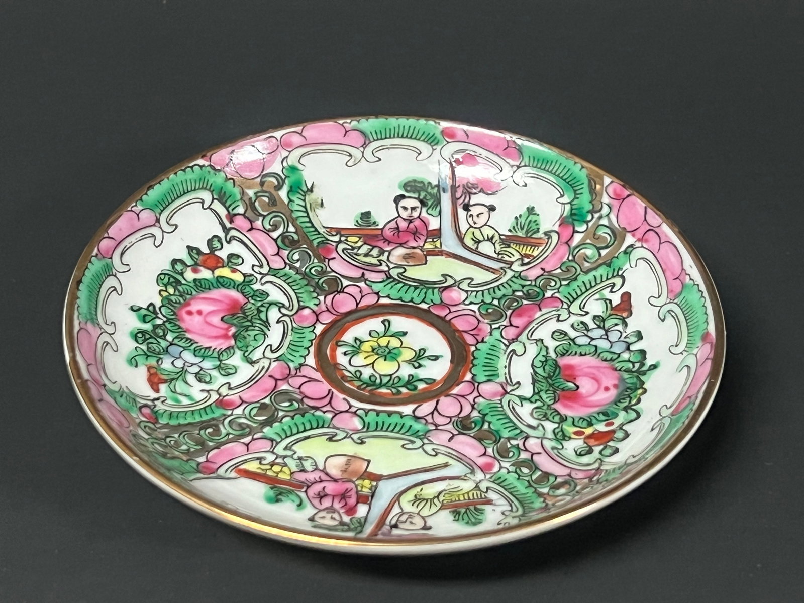 Chinese Art Porcelain Plate - 4