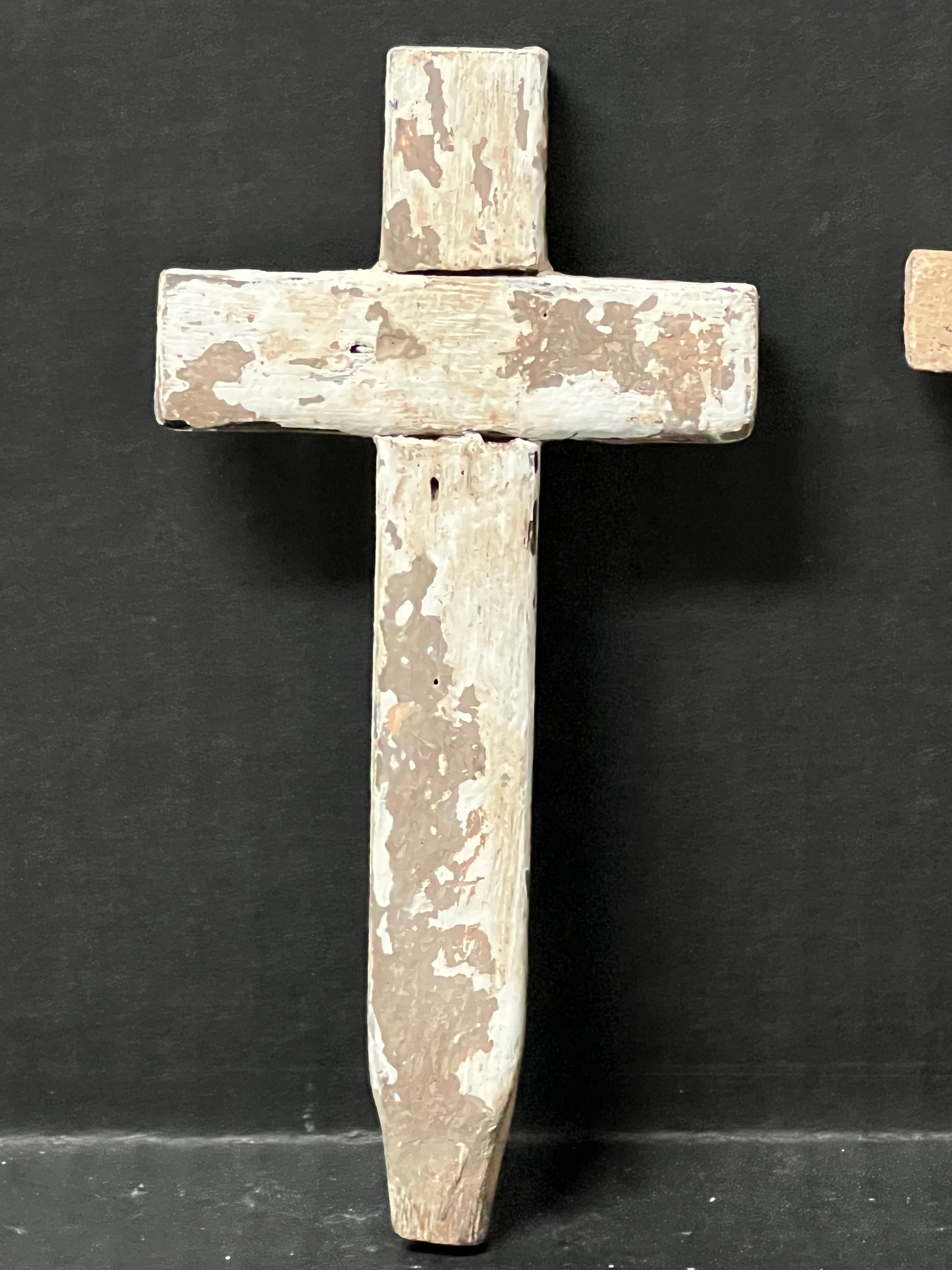 Carved Wood Cross Set of 2 - 5