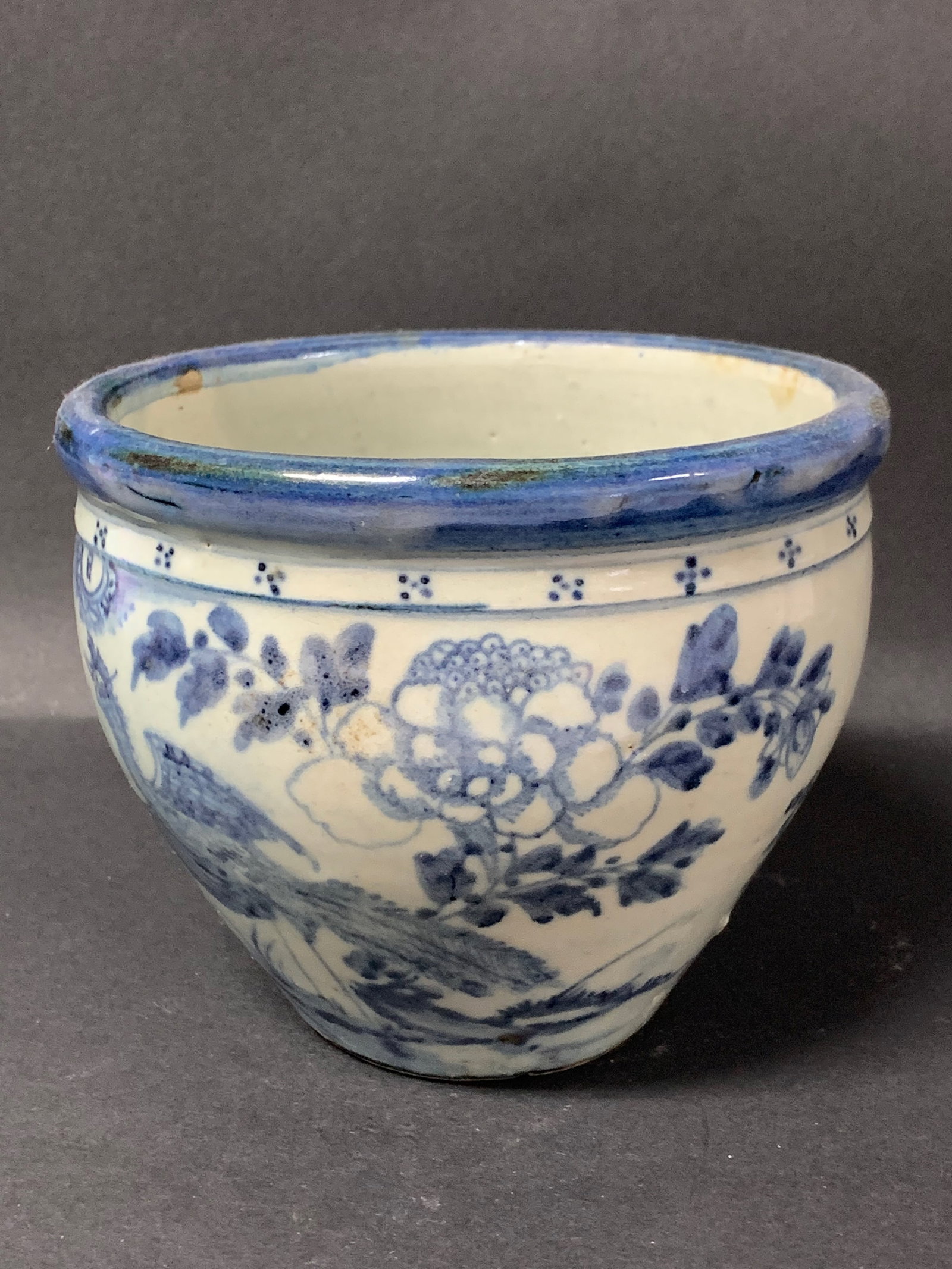 Porcelain Blue and white Incense Burner - 2
