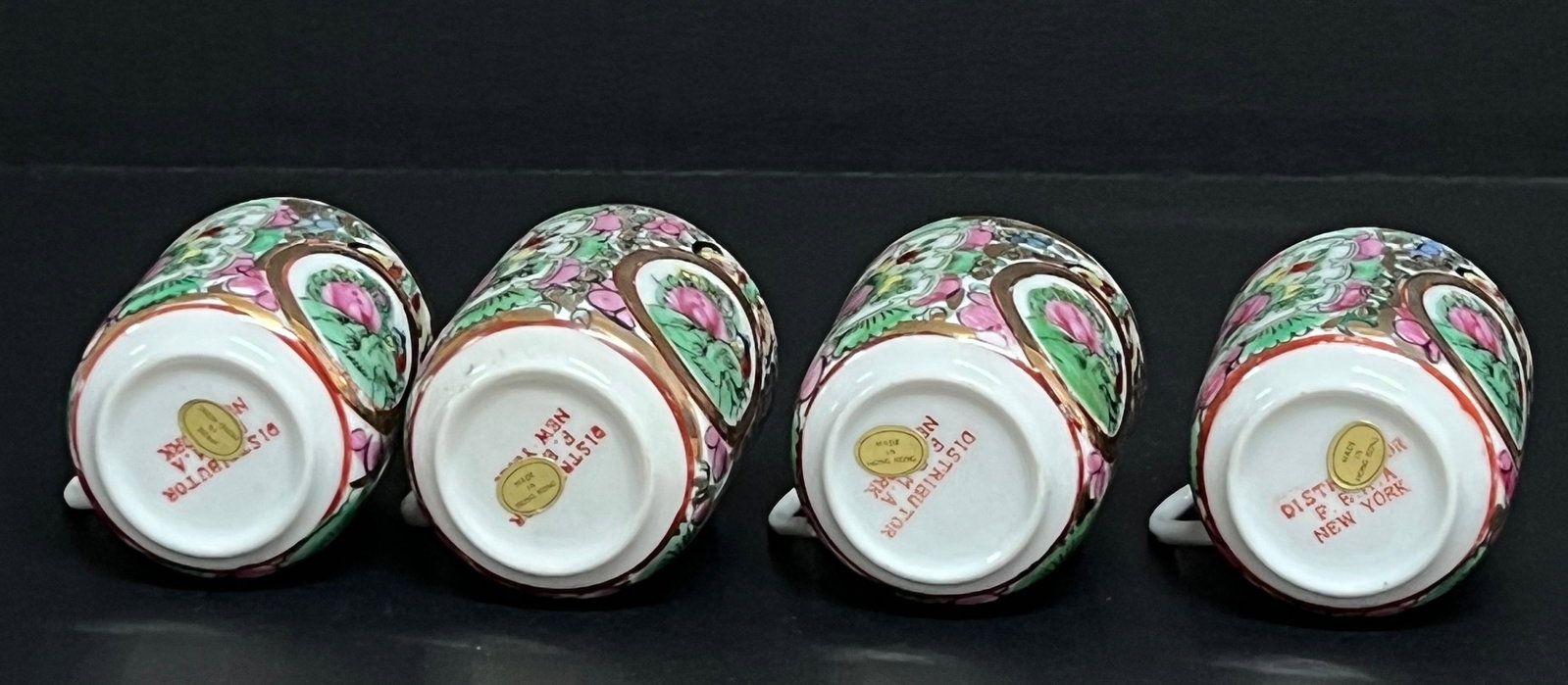 Chinese Porcelain Tea Cups - 6
