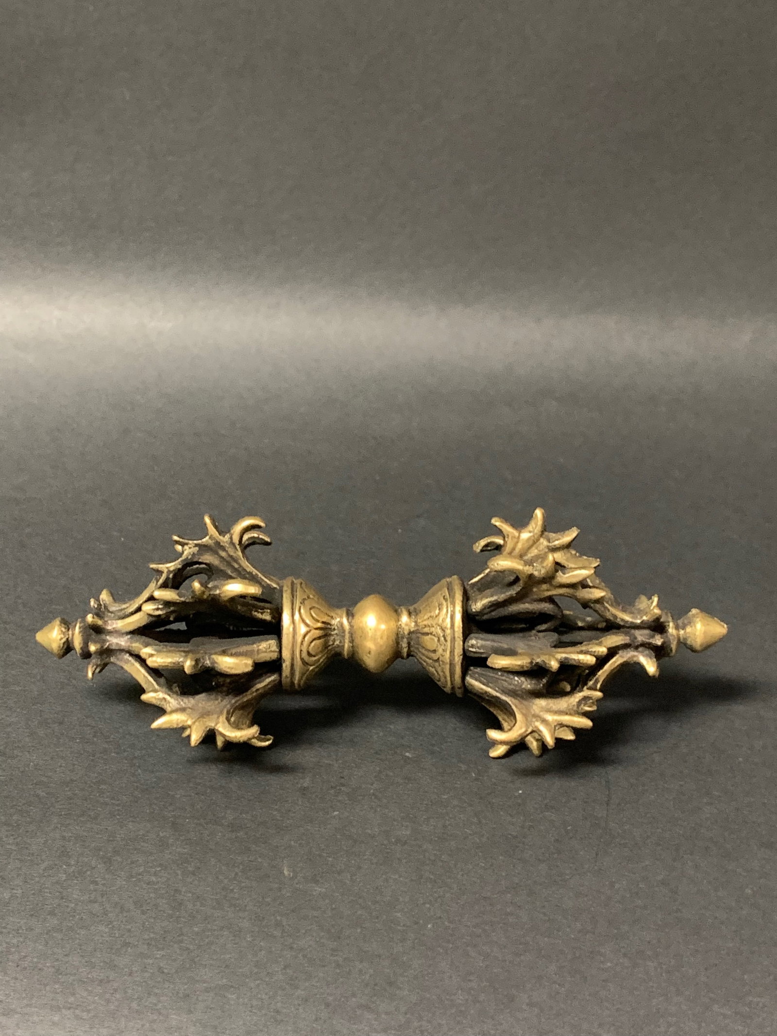 Tibetan Bronze Phurba Ritual Dagger - 5