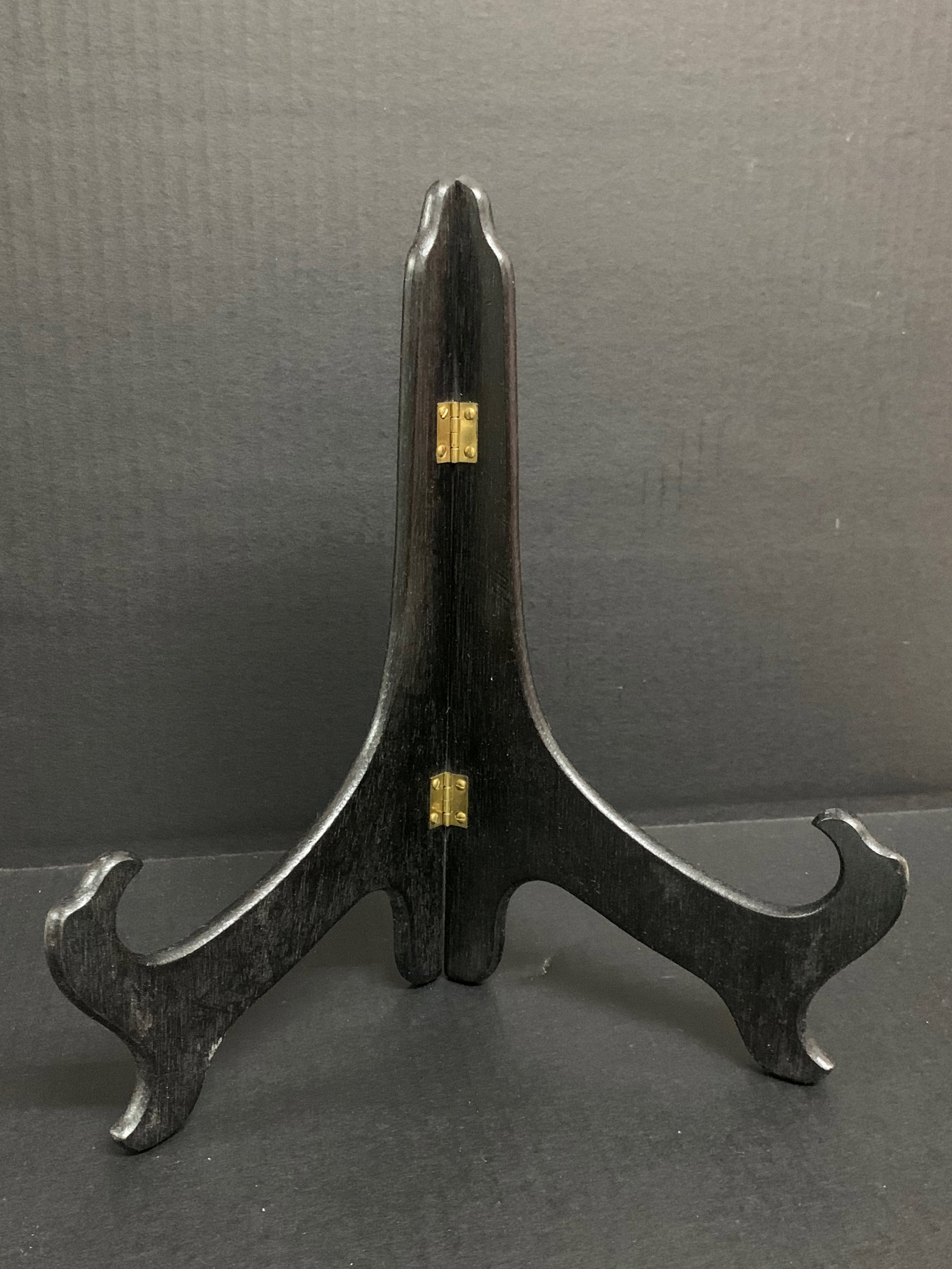 Chinese Wooden Plate Stand - 2