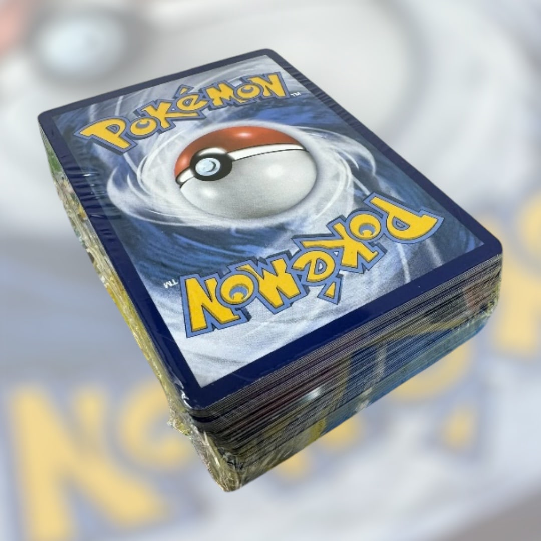 100 X Pokemon Trading Card Assorted Trainer Cards: Title: 100 X Pokemon Trading Card Assorted Trainer Cards Description: 100 X Pokemon Trading Cards Assorted Trainer Cards Date/Period: Late 20th Century Materials: Paper Size: 3.5" h x 2.5" w Reserve: 