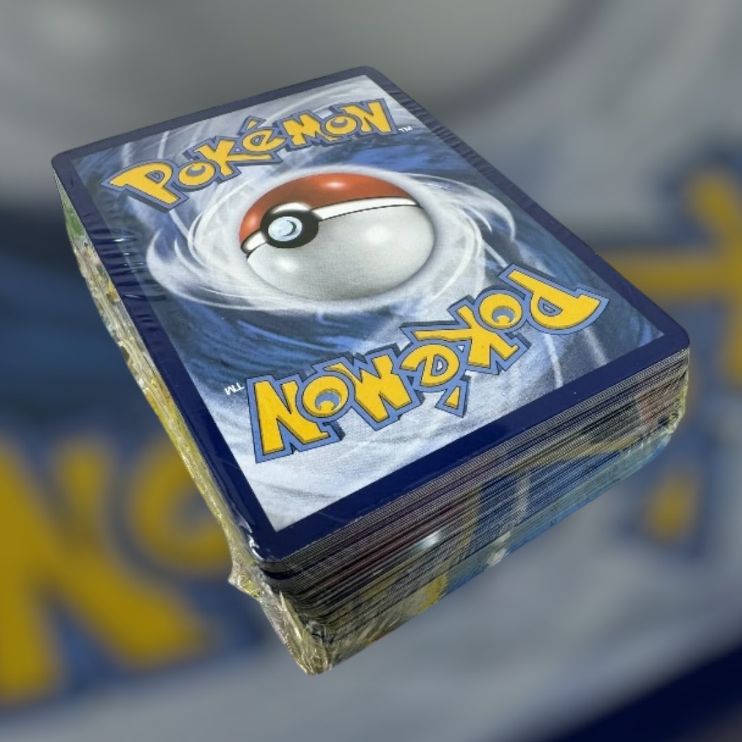 100 X Pokemon Trading Card Assorted English Cards U/Un (1 of 3)