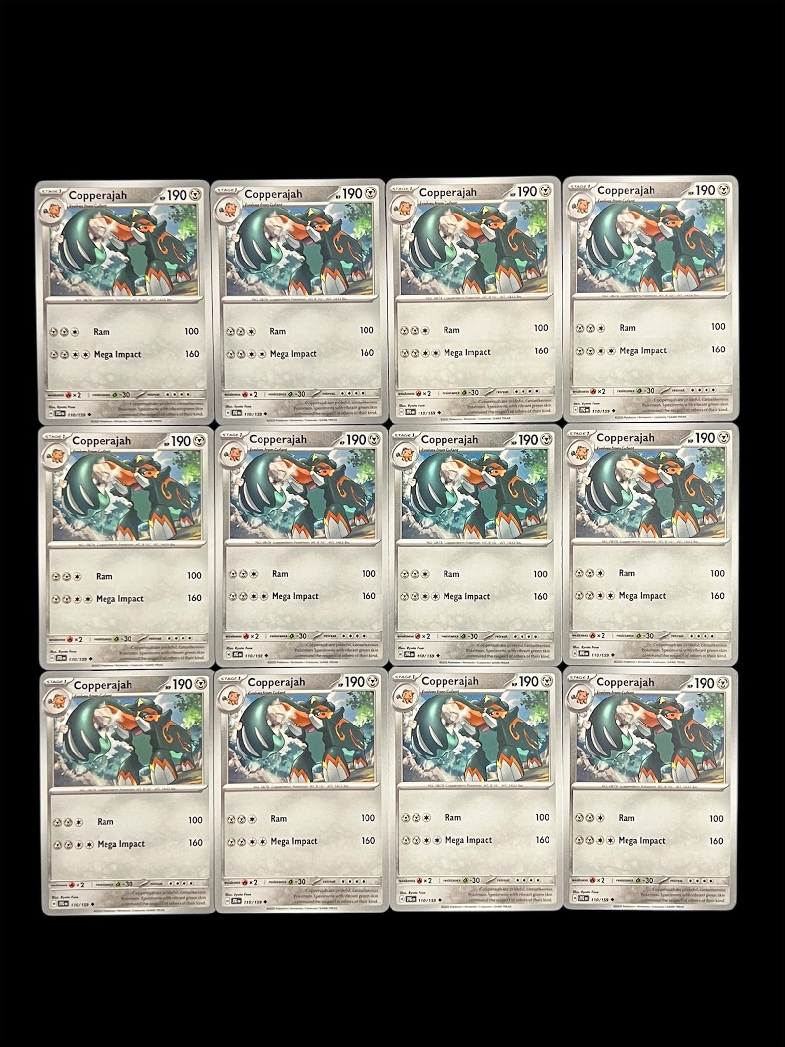Pokemon Trading Cards Set of 12: Title: Pokemon Trading Cards Set of 12 Description: Pokemon Trading Cards Set of 12 Date/Period: Late 20th Century Materials: Paper Size: 3.5" h x 2.5" w Reserve: $30.00 Shipping: Domestic: Flat-rate