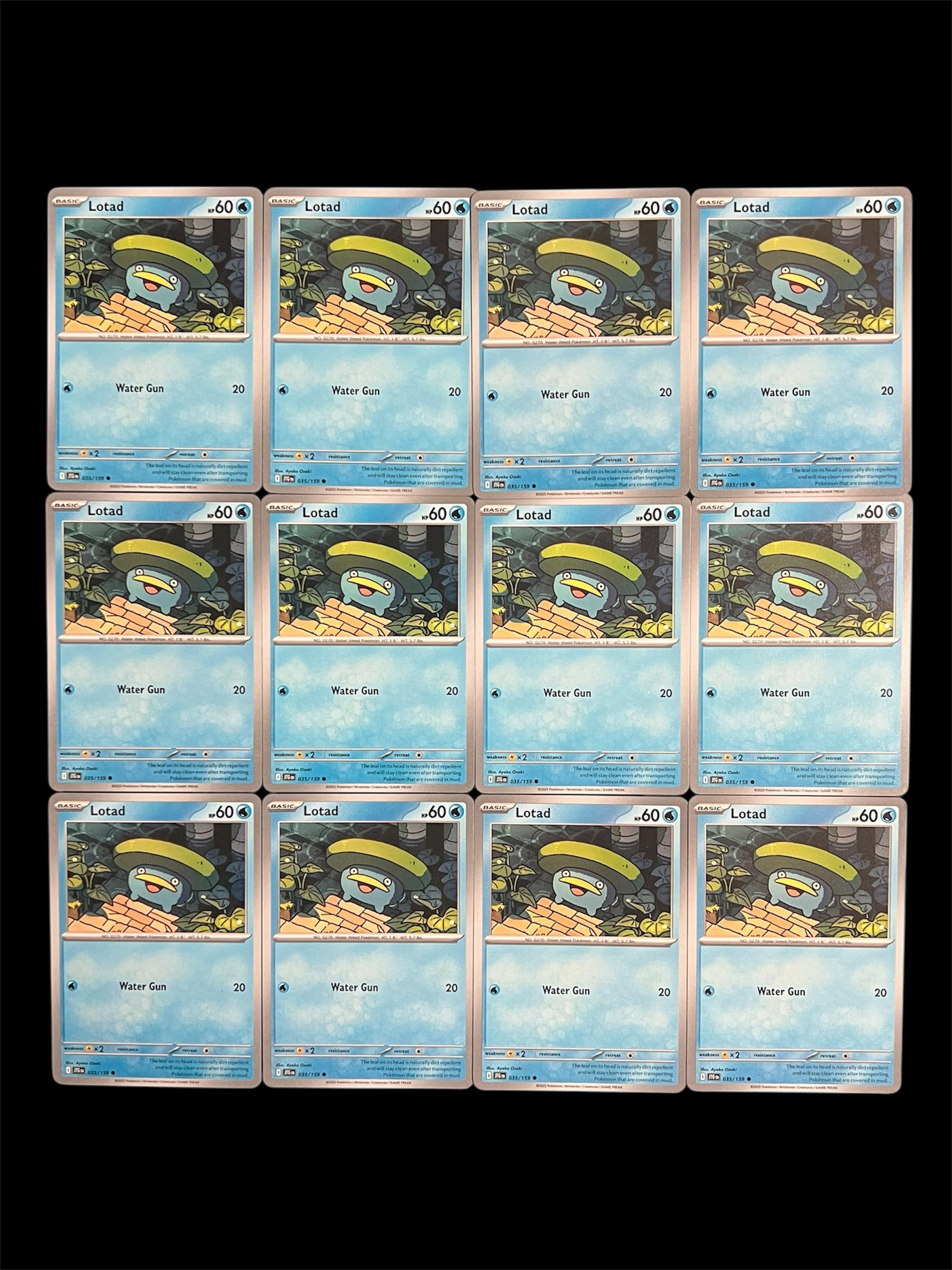Pokemon Trading Cards Set of 12: Title: Pokemon Trading Cards Set of 12 Description: Pokemon Trading Cards Set of 12 Date/Period: Late 20th Century Materials: Paper Size: 3.5" h x 2.5" w Reserve: $30.00 Shipping: Domestic: Flat-rate
