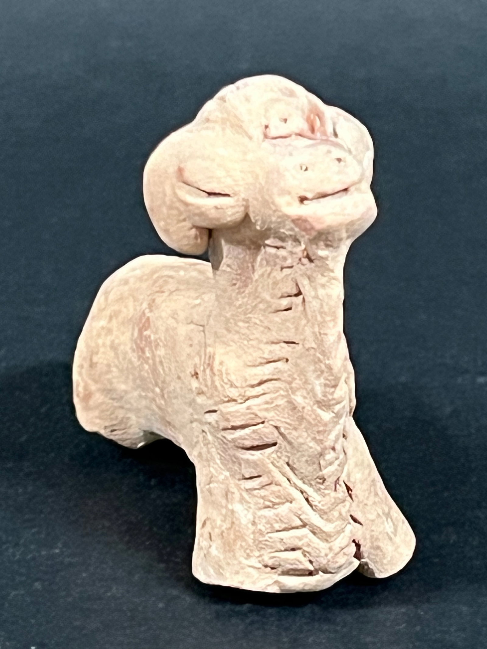 Roman Art Style Terra Cotta Ram Figure - 3