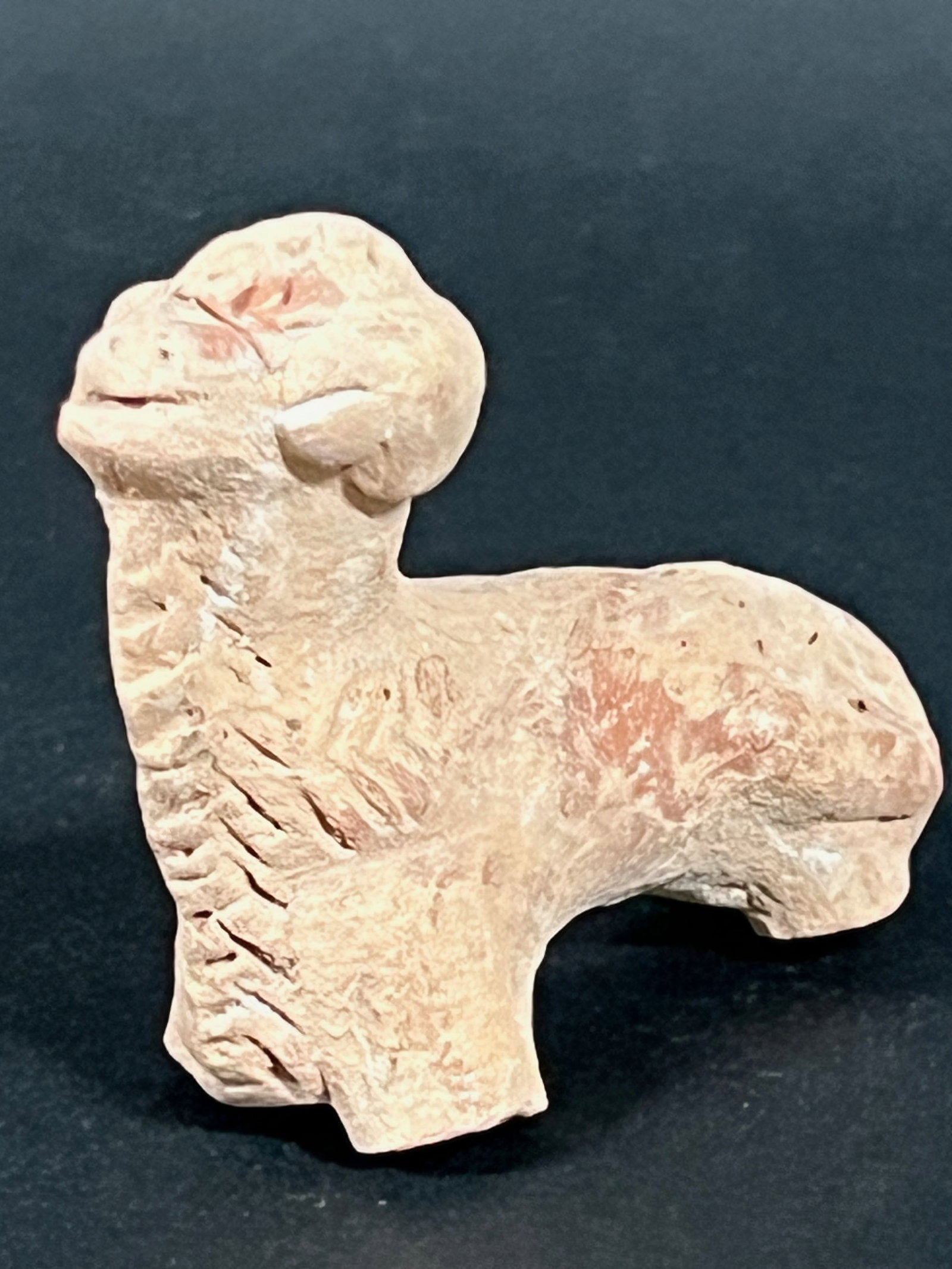 Roman Art Style Terra Cotta Ram Figure - 4