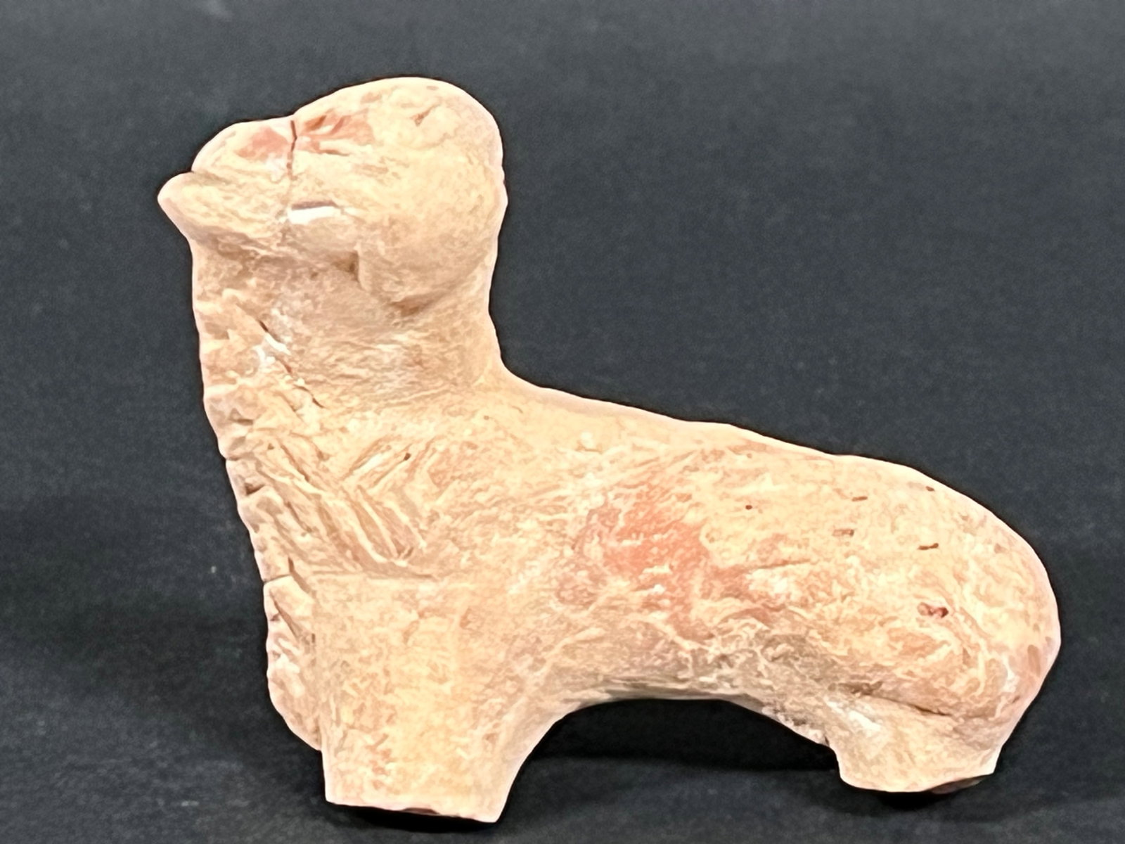 Roman Art Style Terra Cotta Ram Figure - 5