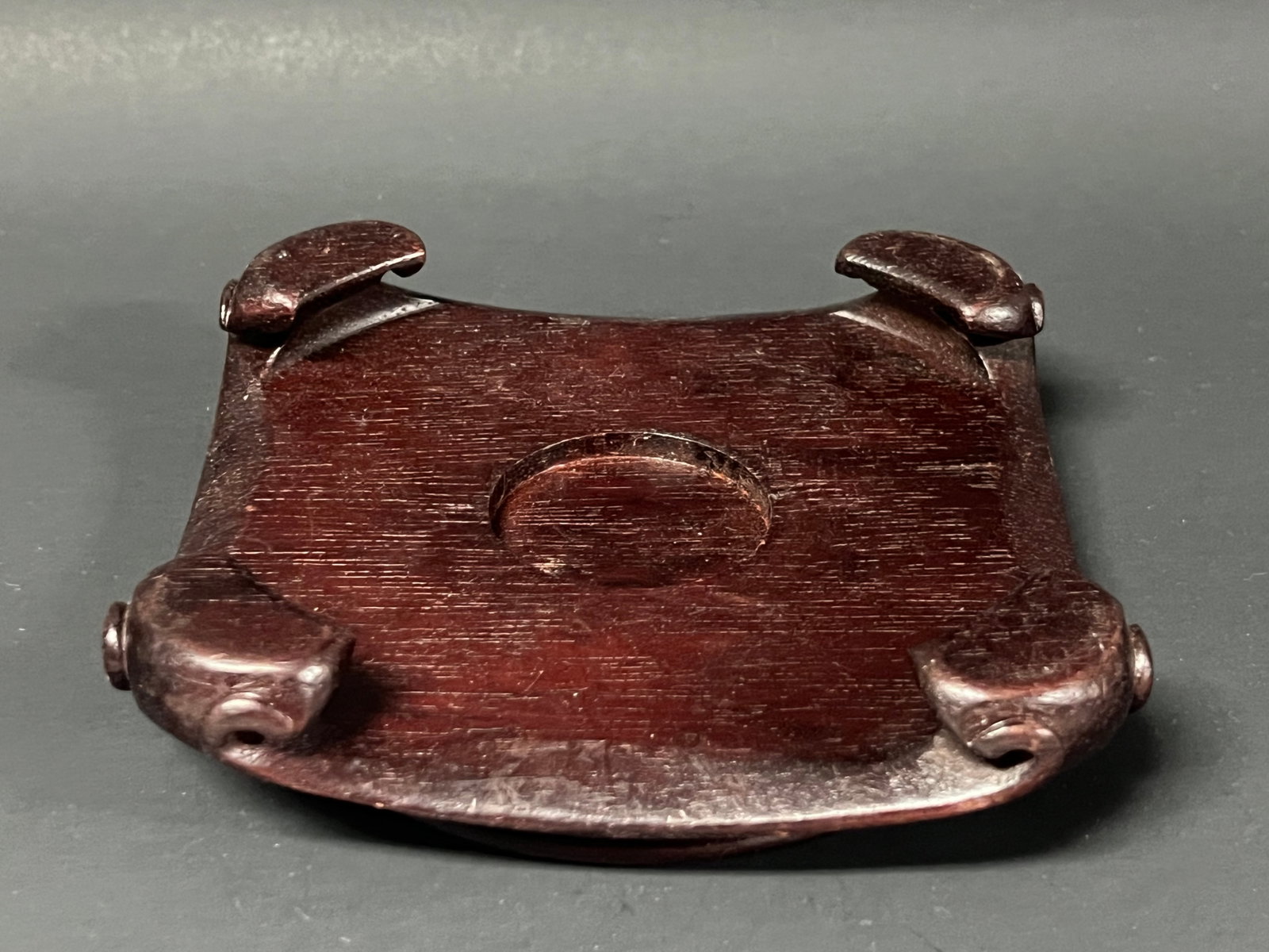 Chinese Art Wood Base - 7