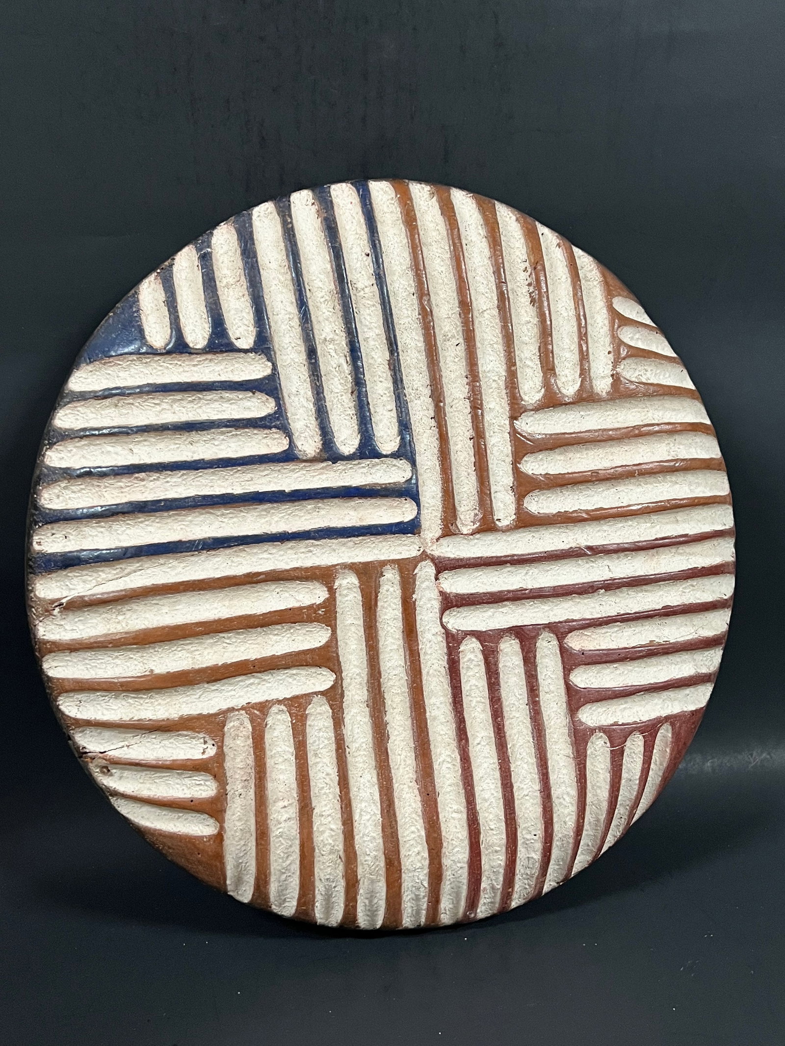 African Art Zulu Shield - 2