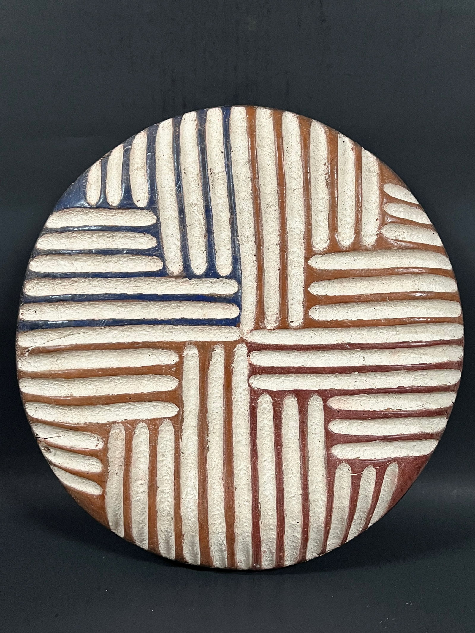 African Art Zulu Shield - 3