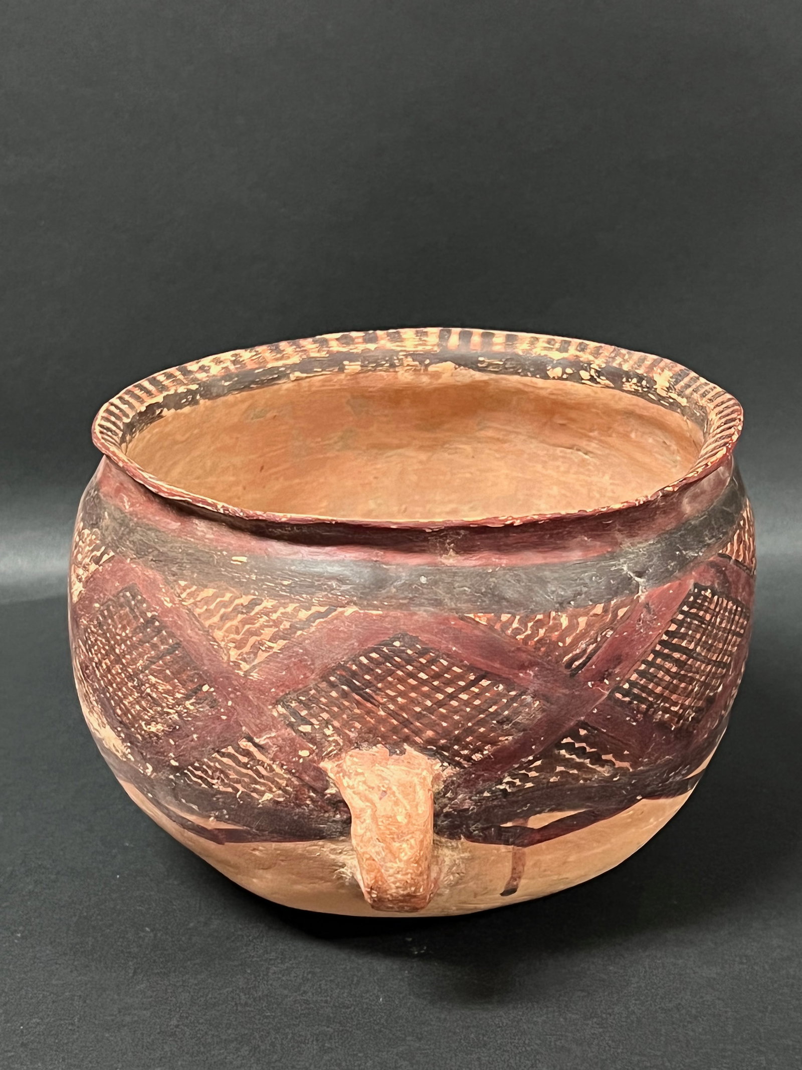 Chinese Art Painted Pottery Jar - 2