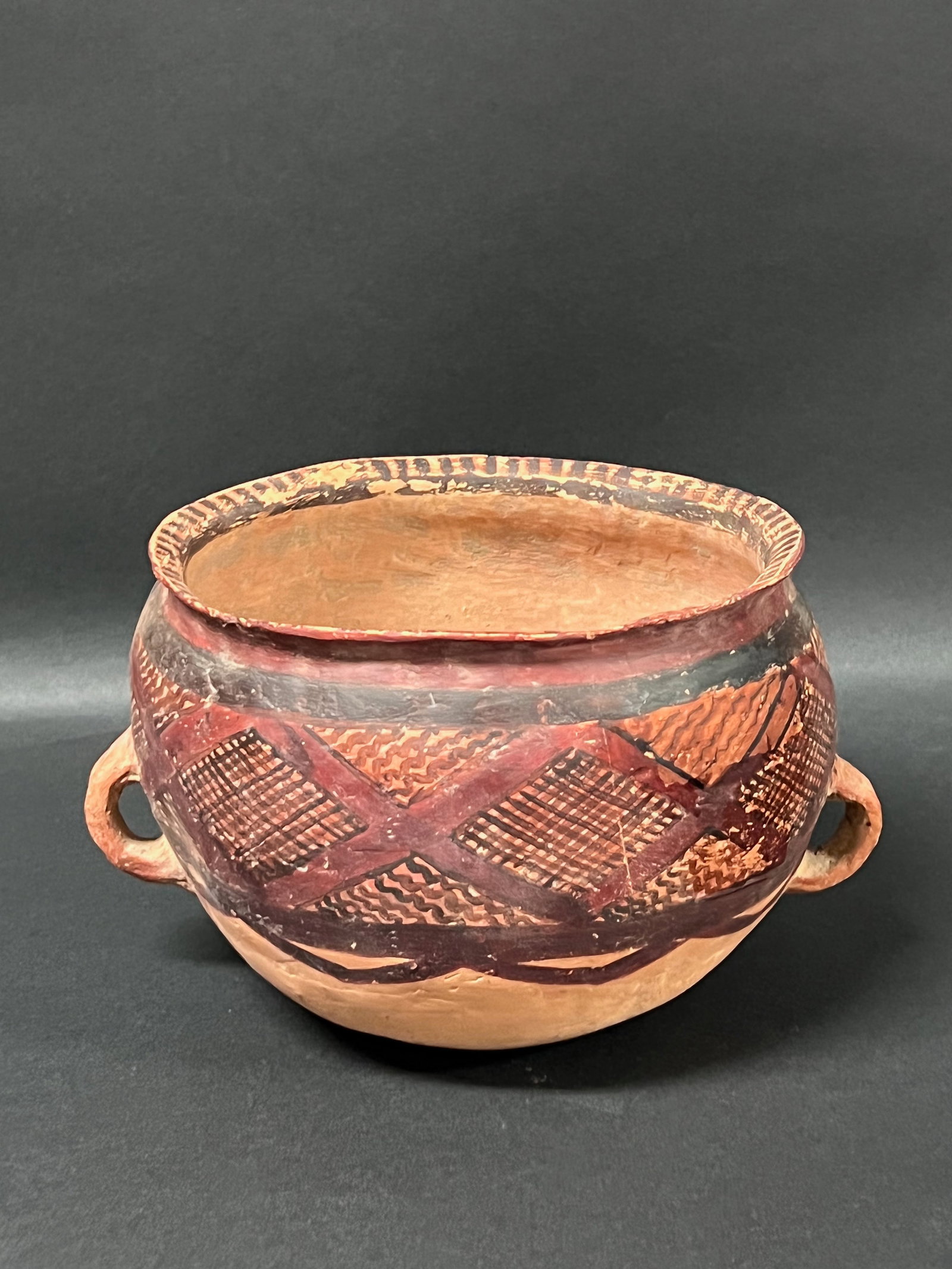 Chinese Art Painted Pottery Jar - 4