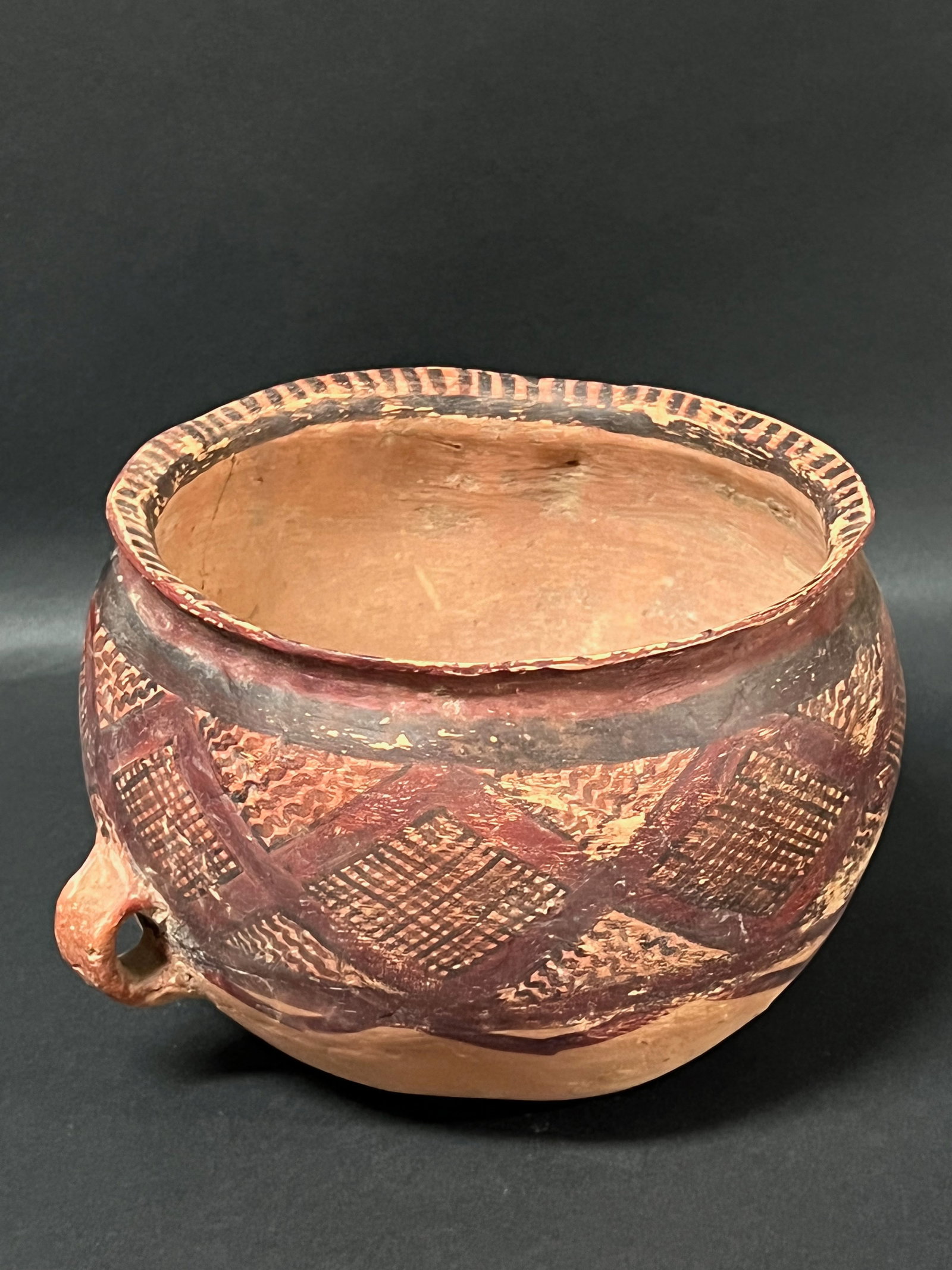 Chinese Art Painted Pottery Jar - 5