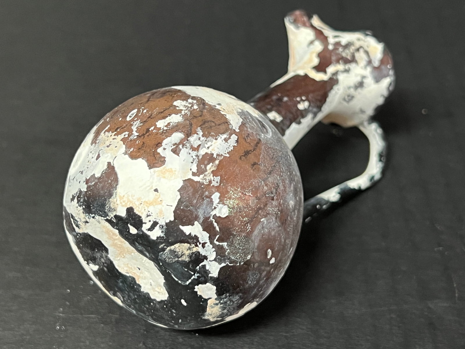 Roman Art Style Glass Bottle - 6