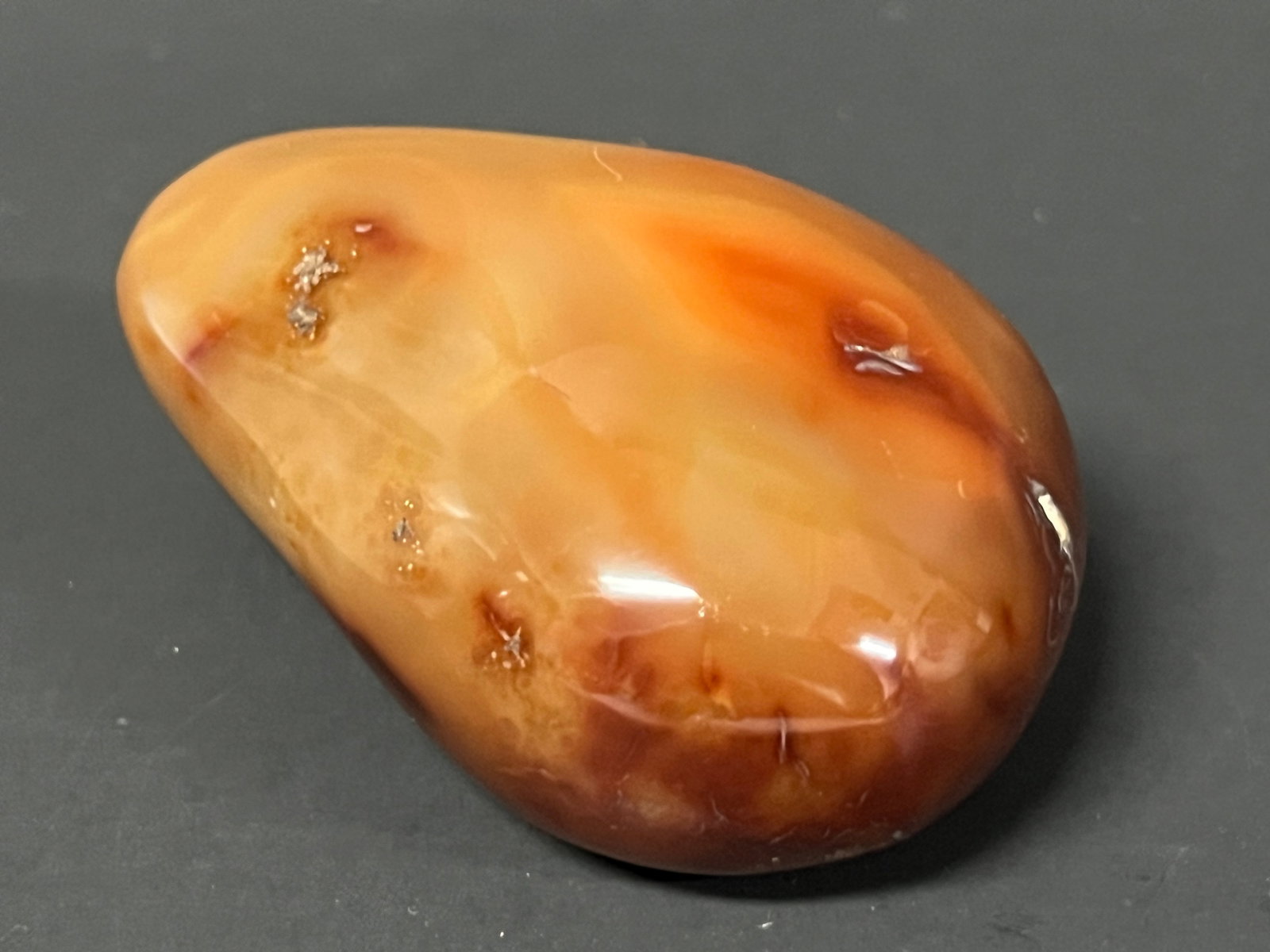 Carved Agate Healing Stone - 2