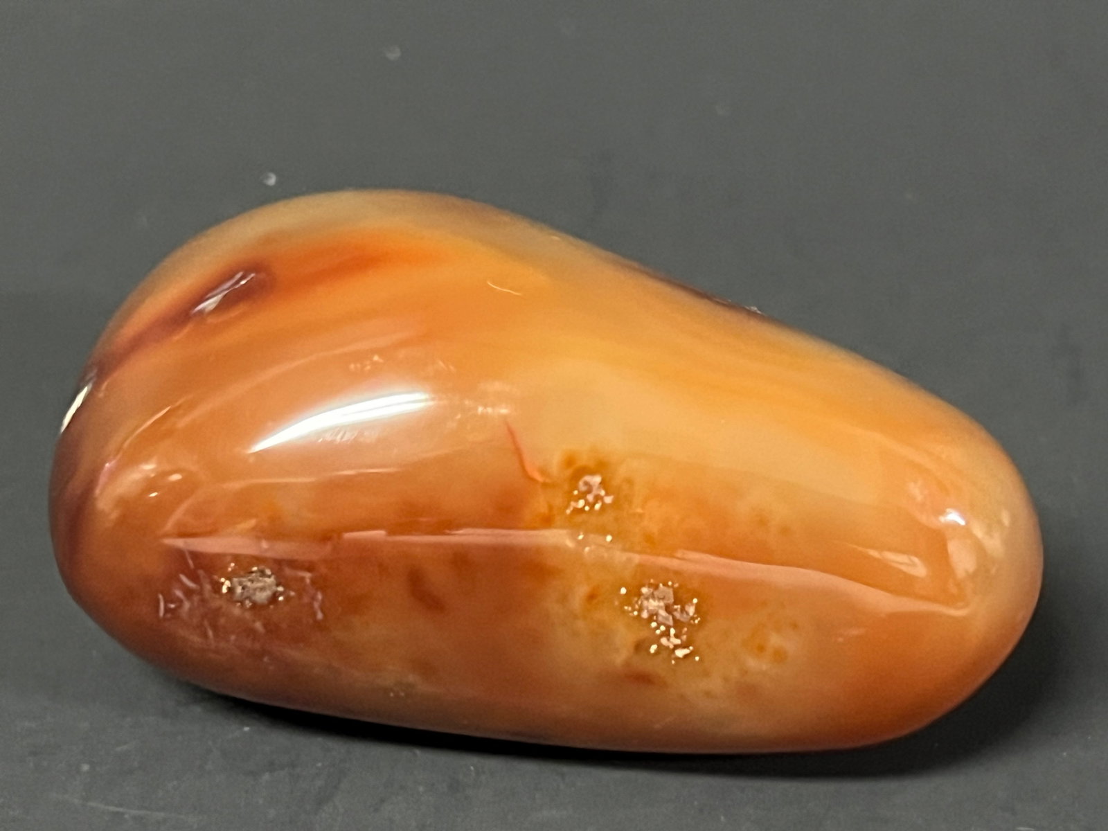 Carved Agate Healing Stone - 4