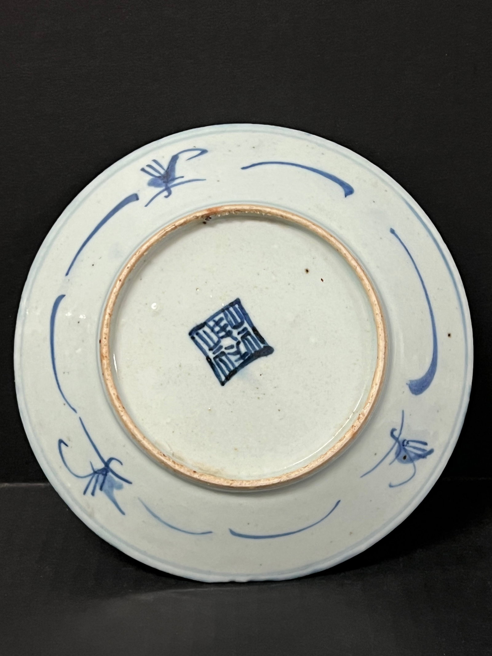 Chinese Art Porcelain Blue and White Plate - 6